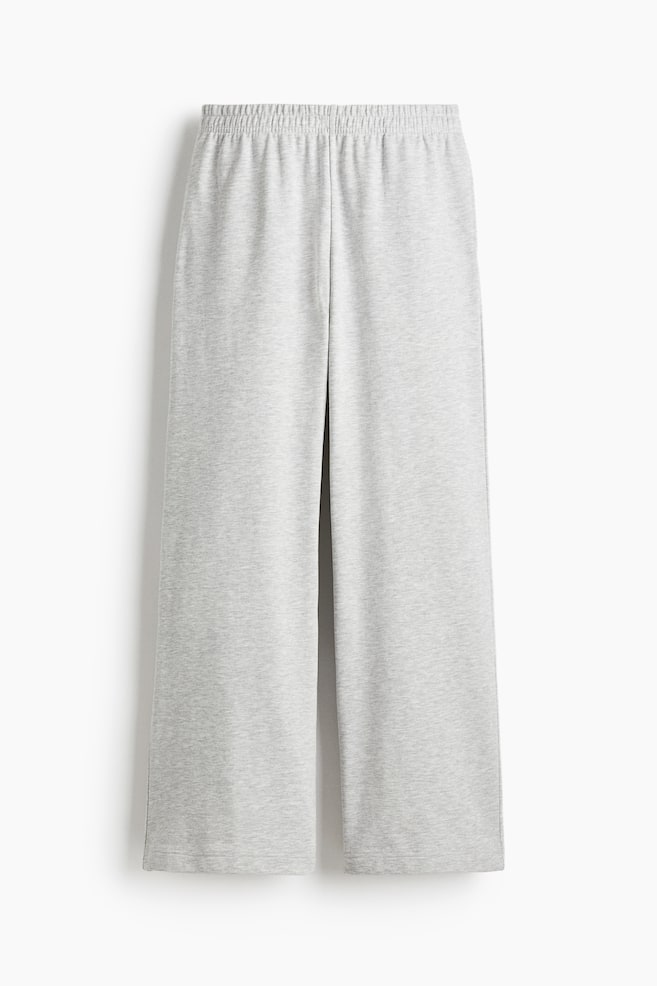Sweatpants - Light gray melange - 1
