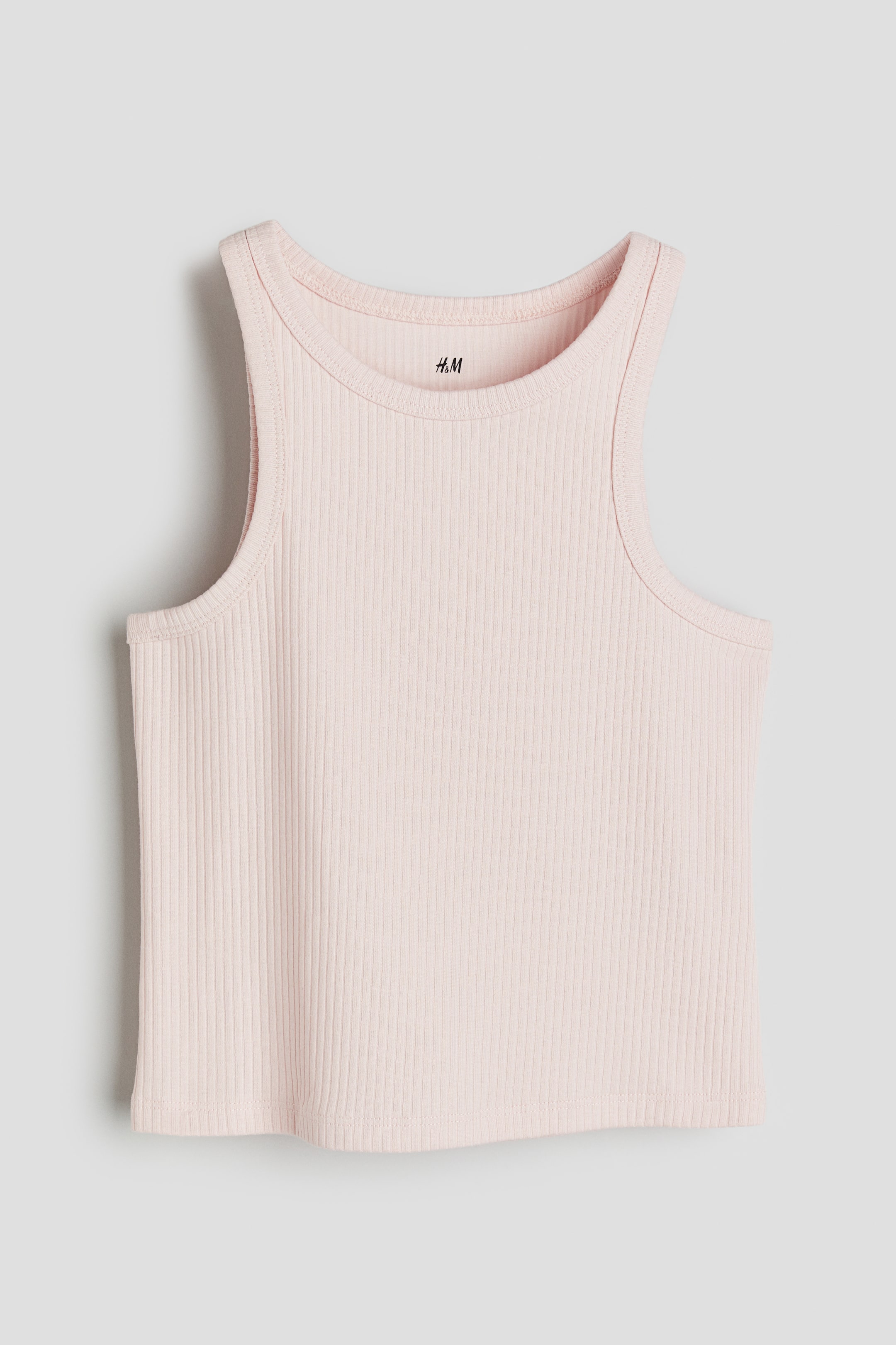 Ribbed Cotton Tank Top