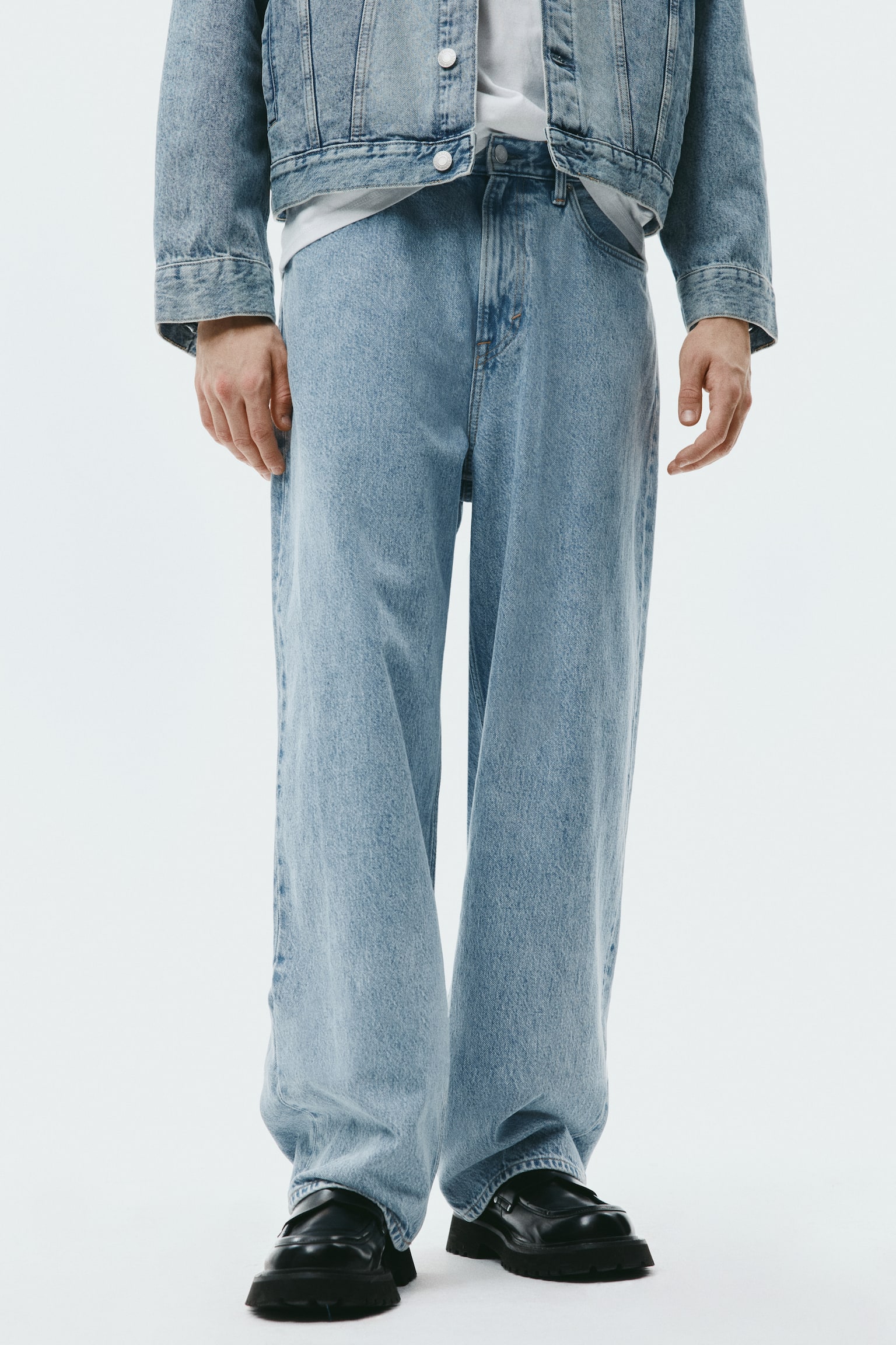 Baggy Jeans - Light denim blue/Medium denim grey/Dark denim blue/Denim blue/Black/Denim blue/Denim blue/Light grey/Dark denim blue/Pale denim blue/Dark grey - 6