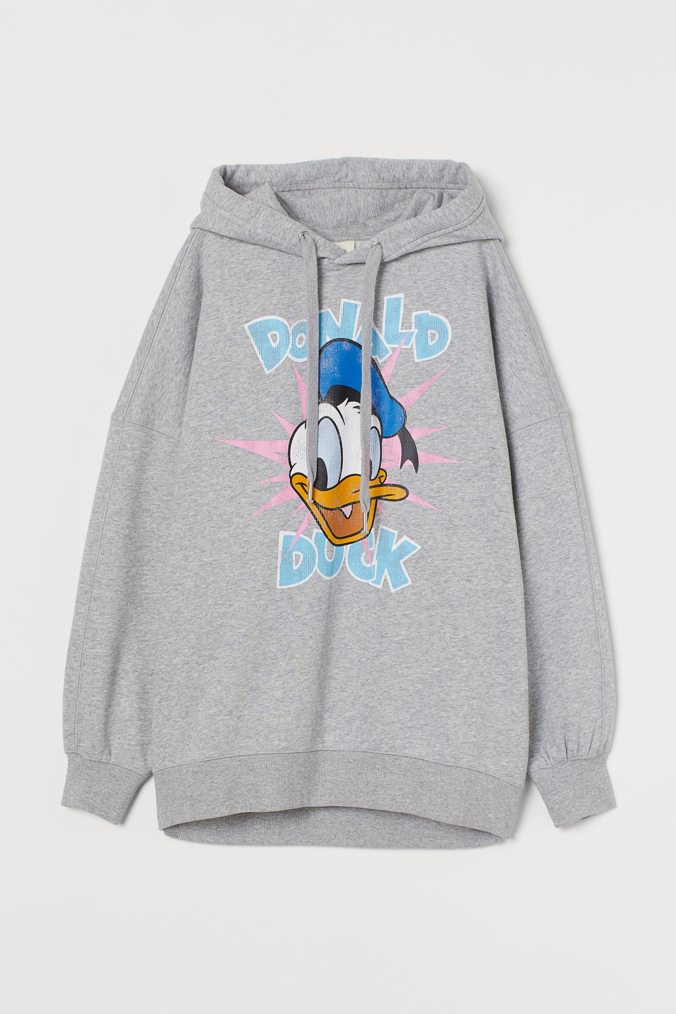 Oversized printed hoodie