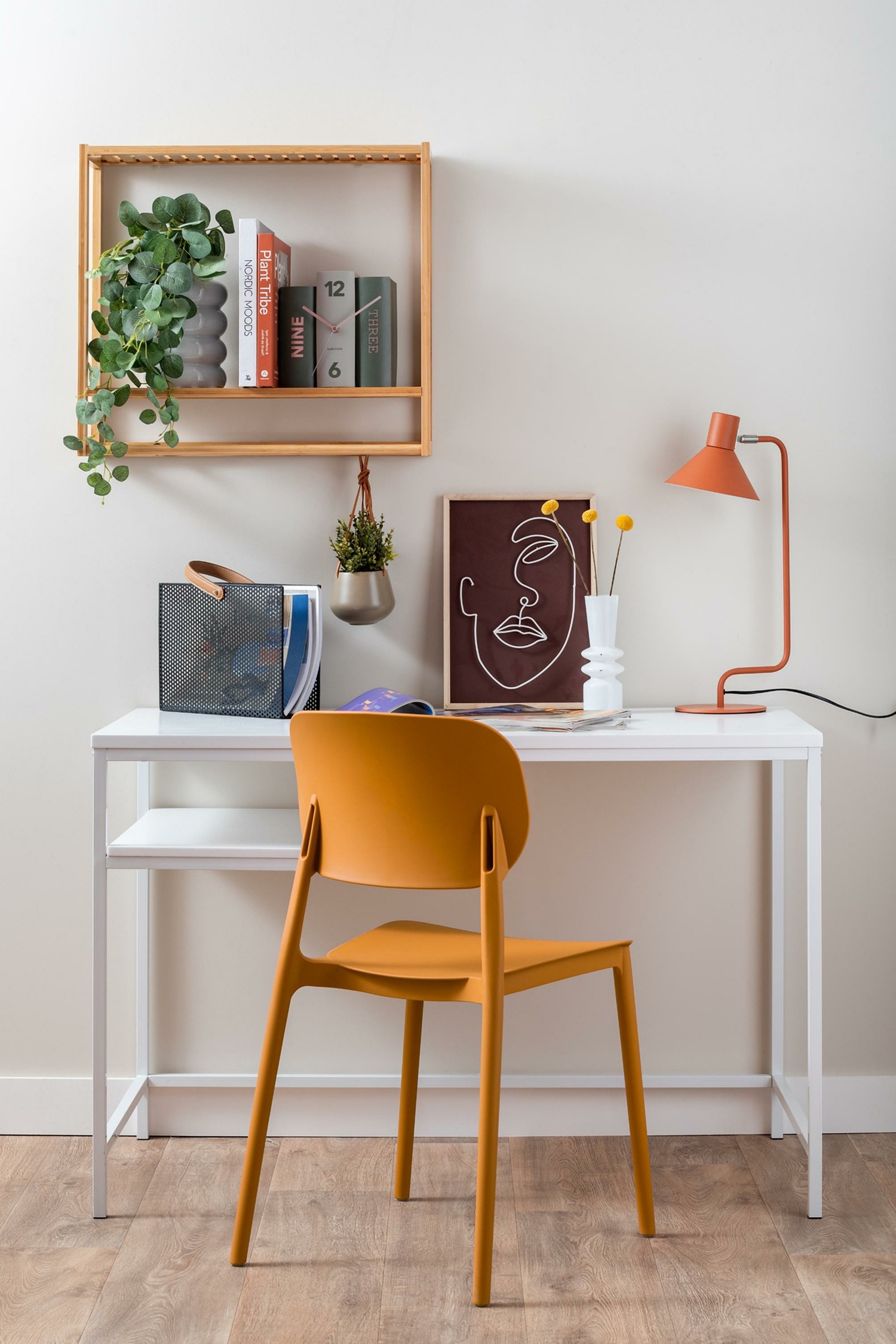 Cheer Stol - Okkergul/Brændt Orange