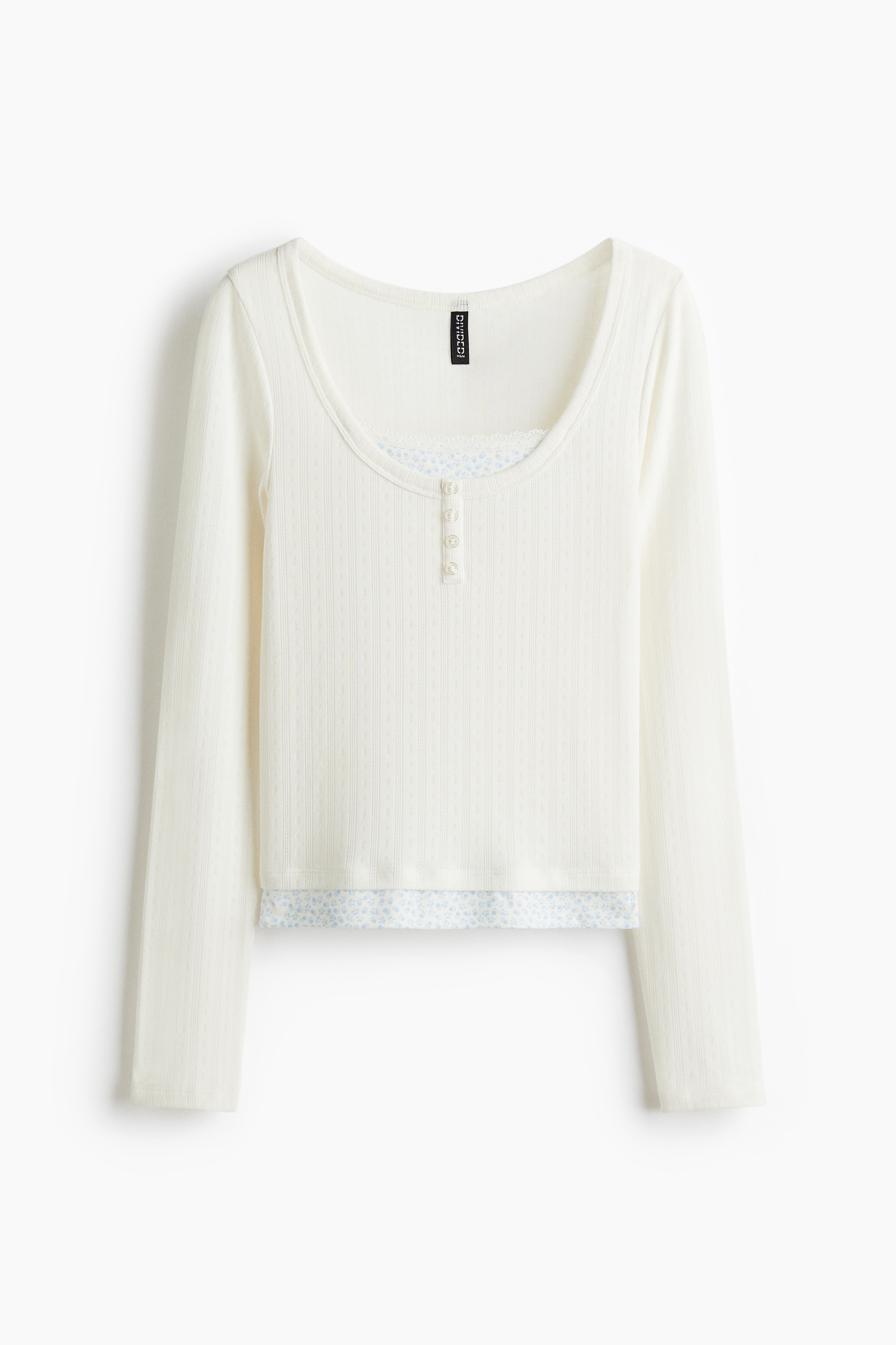 Layered-look top