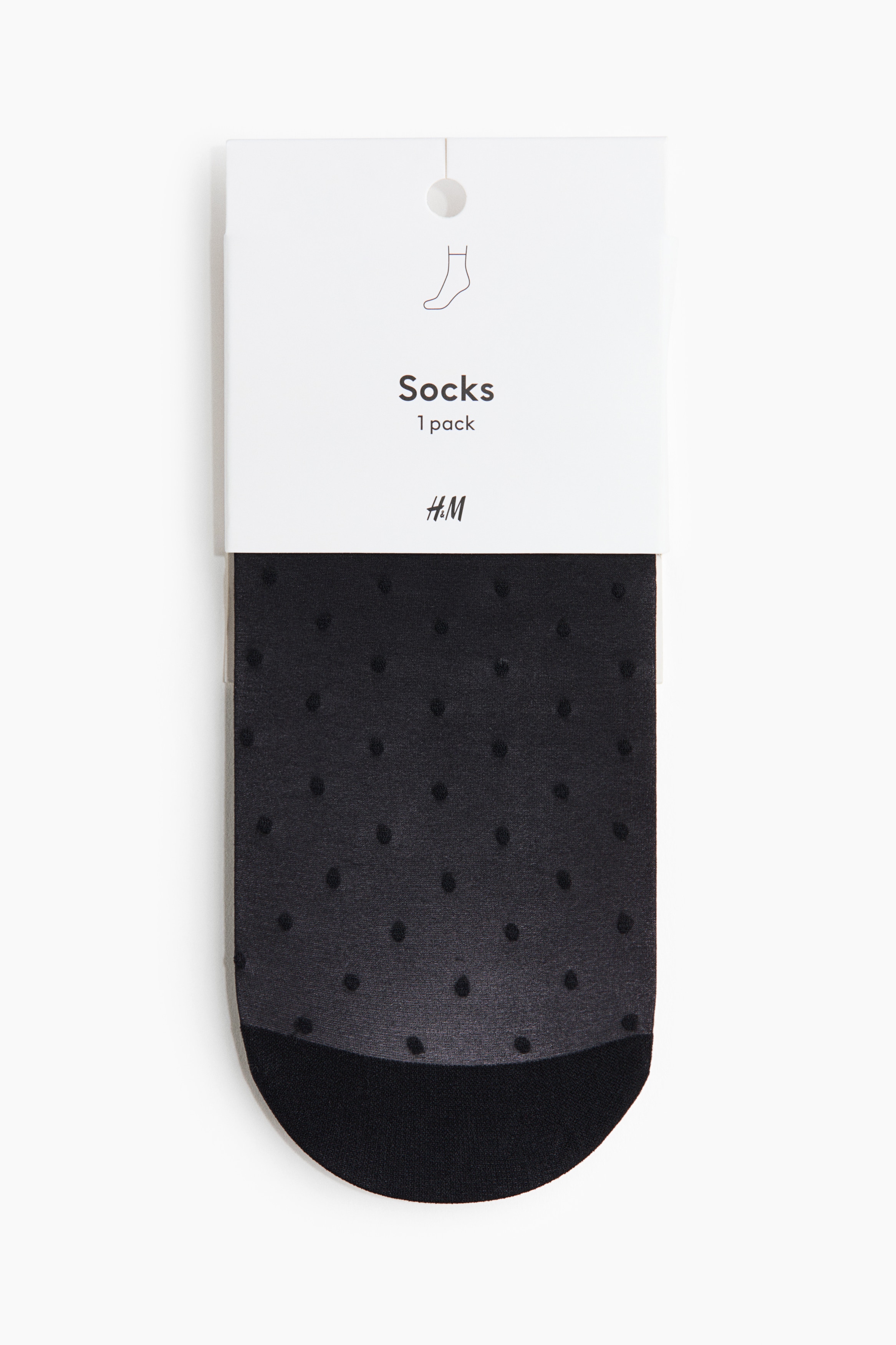 Calze a pois - Nero/pois