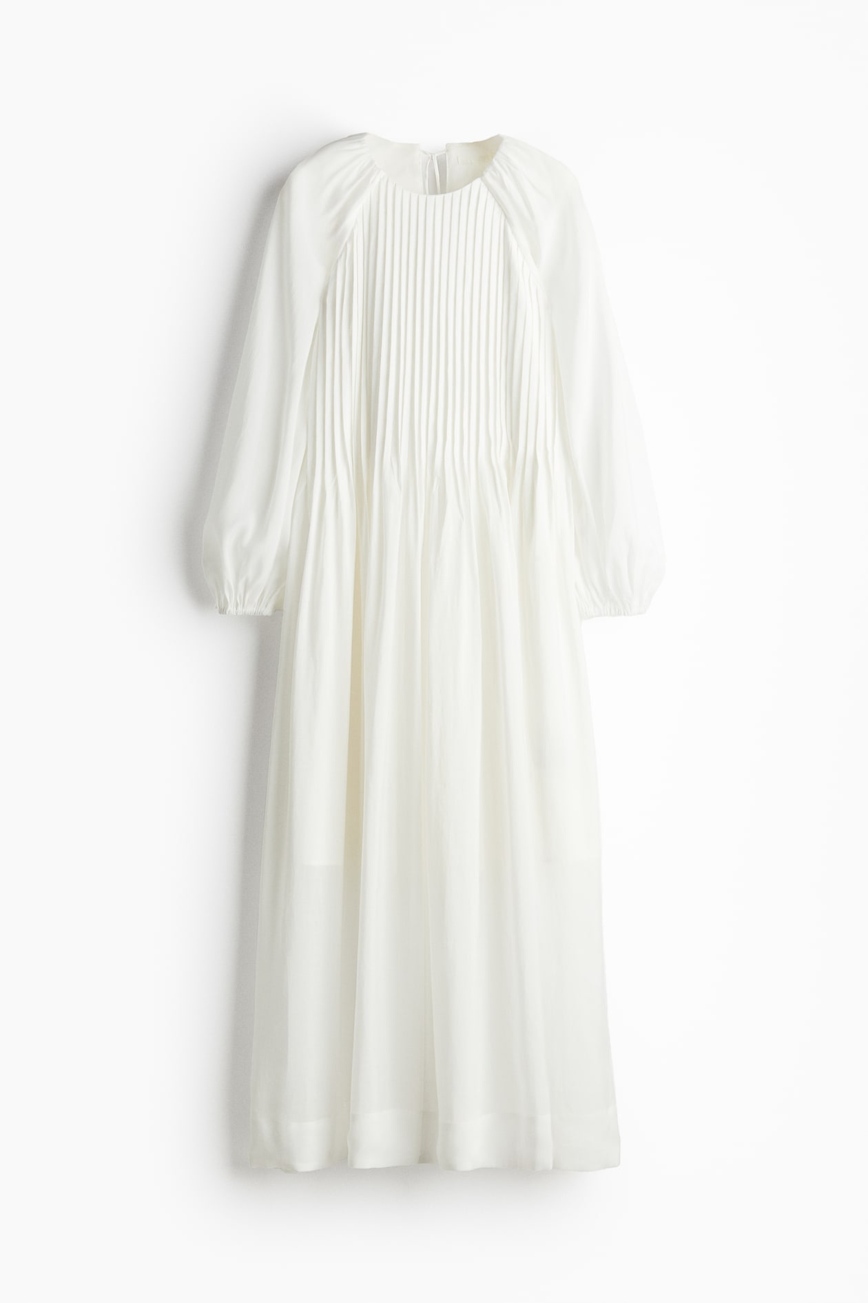 xs maxi dress GUNNE SAX for ModCloth Jacqueline High Collar Prairie Maxi Dress Ivory Meadow / XL
