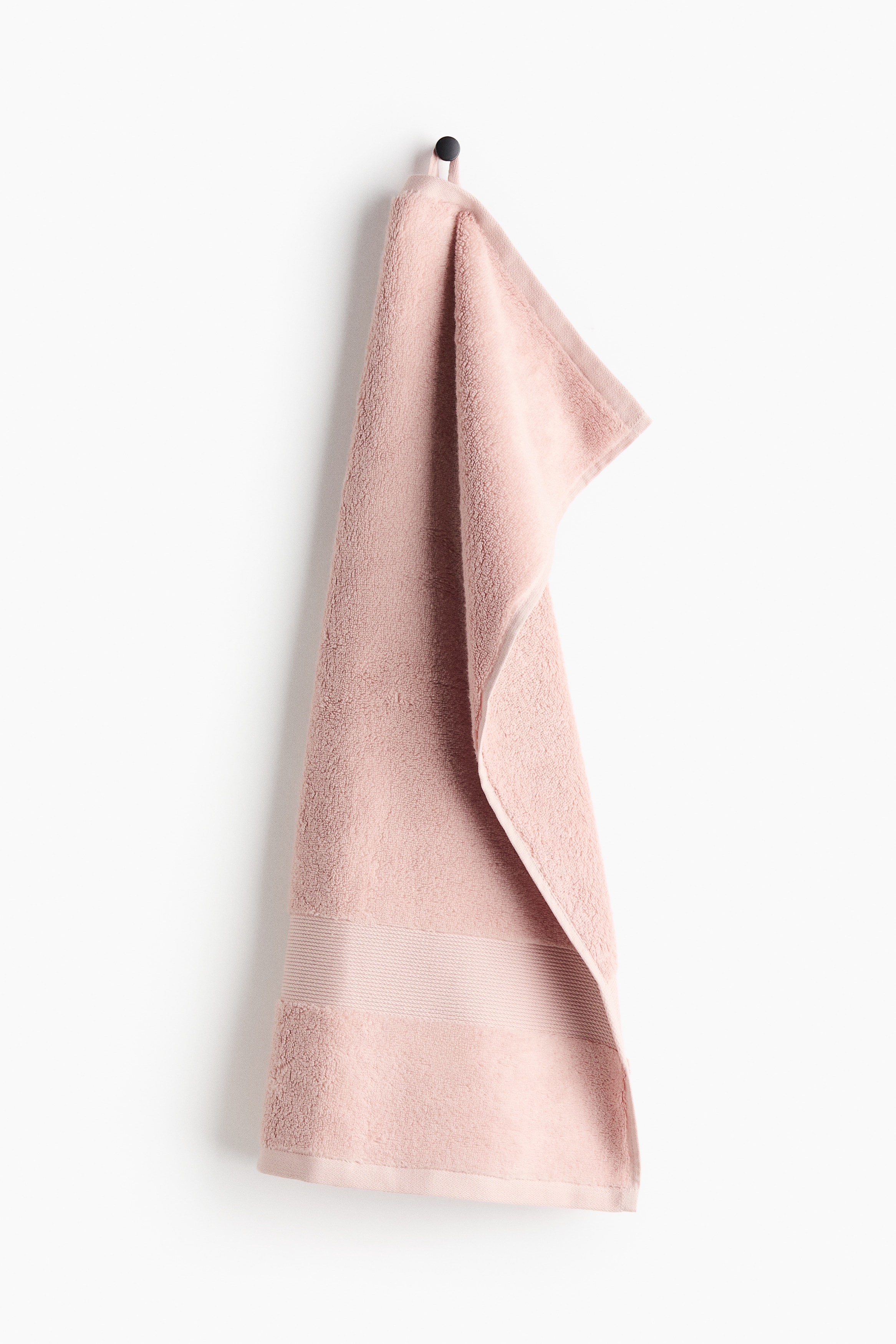 Serviette en coton éponge doux - Rose poudre/Rouge rouille/Blanc/Brun ancien/Beige clair
