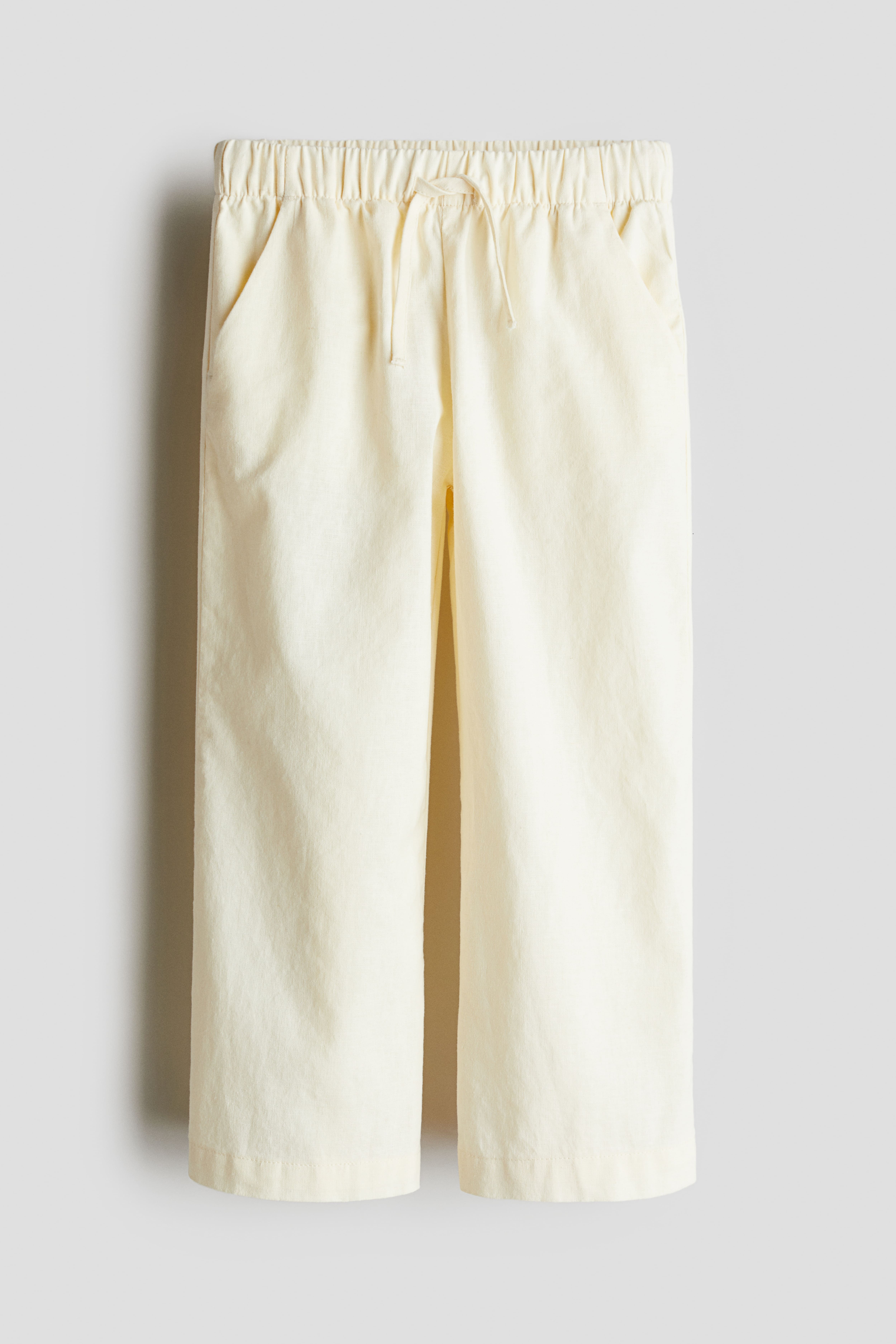 Linen-Blend Joggers