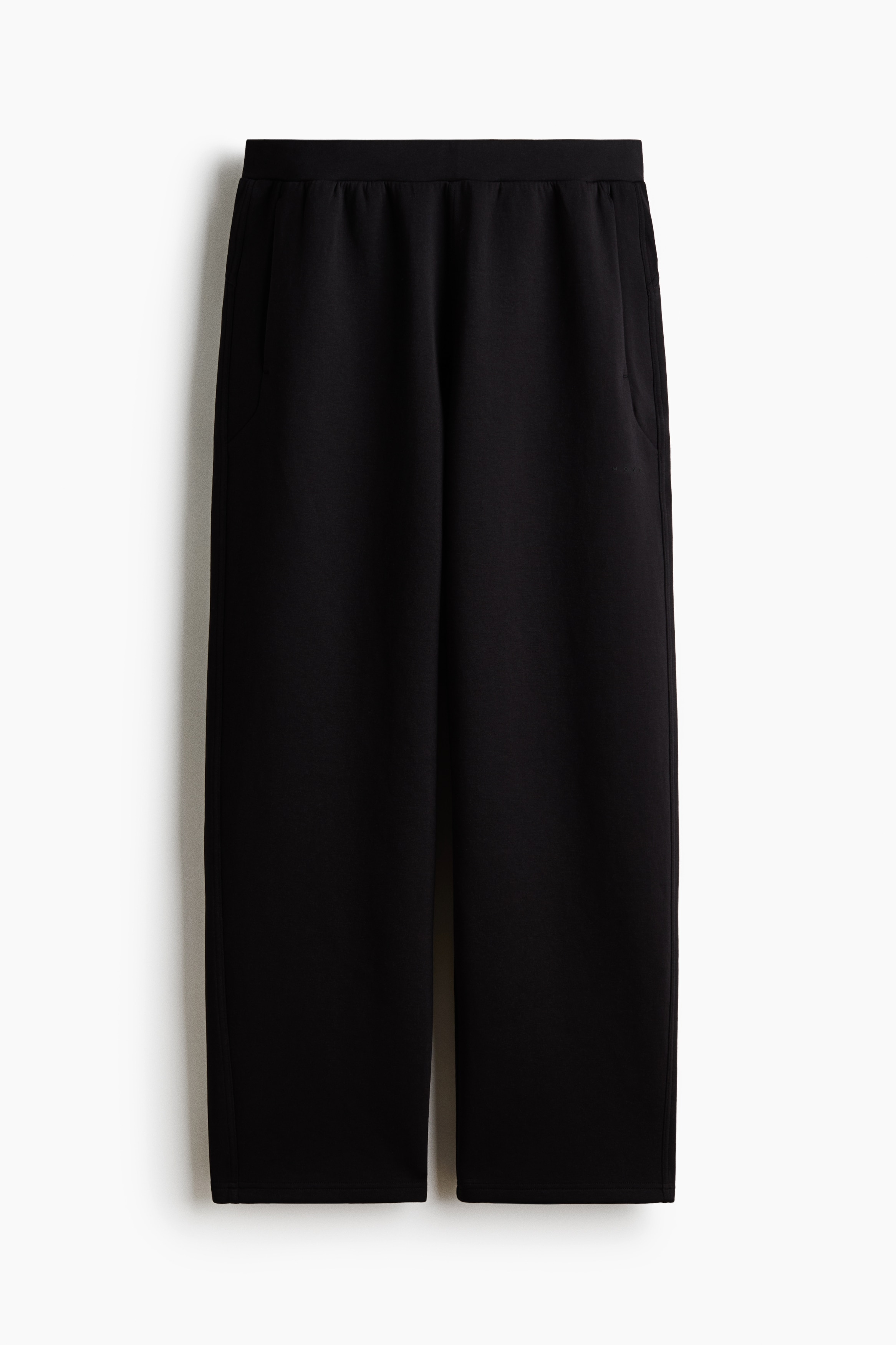 Sport-Joggpants mit DryMove™ in Loose Fit - Black/Helles Taupe