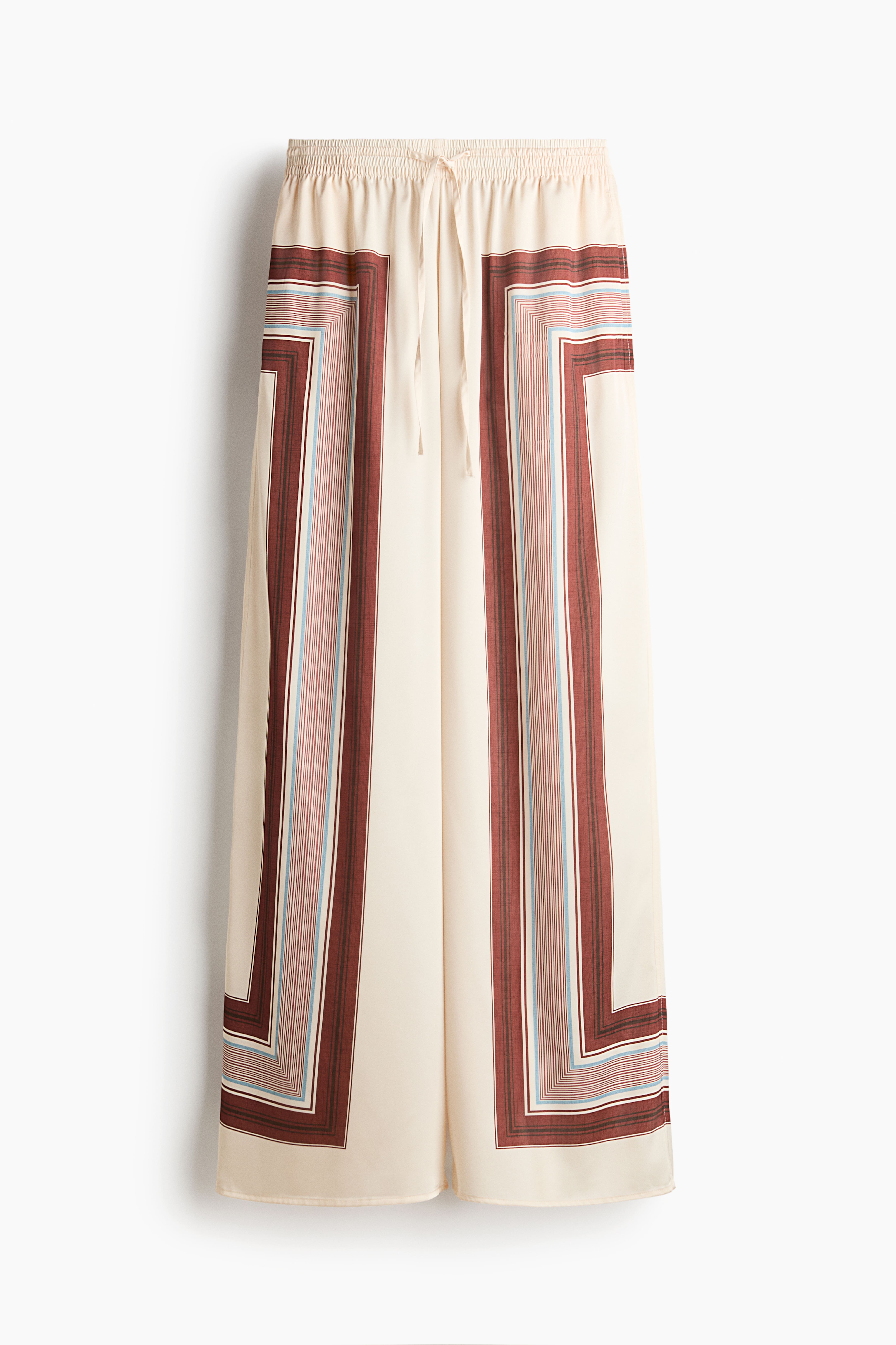 Satin Drawstring Pants