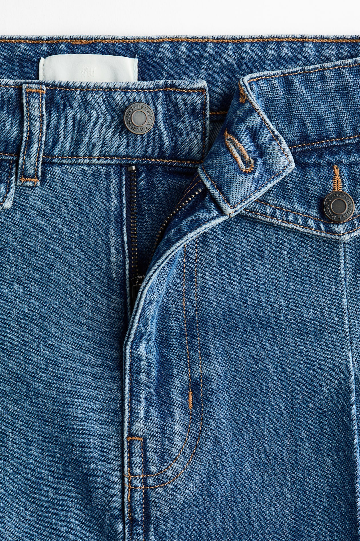 A-Line Denim Skirt - image 5