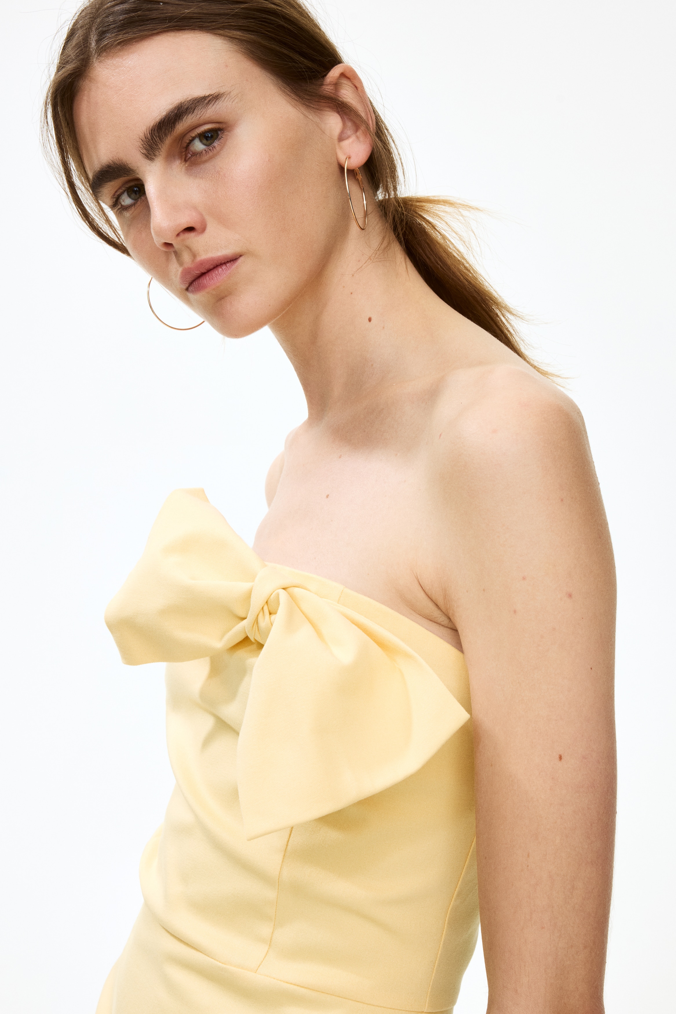 collar a line dress Buy White A-Line Shirt Collar Dress Online for Woman main image 1