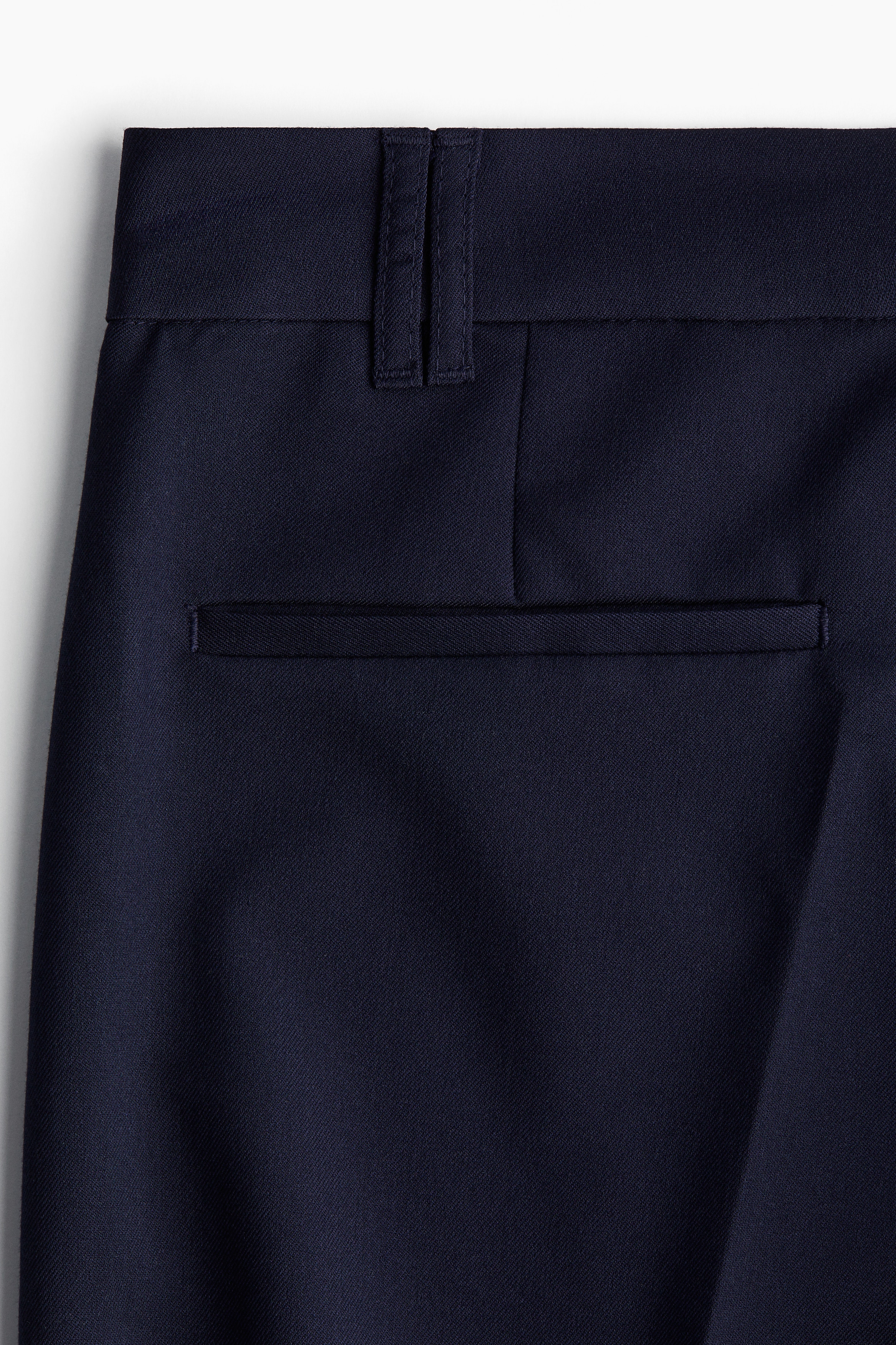 Wide tailored trousers