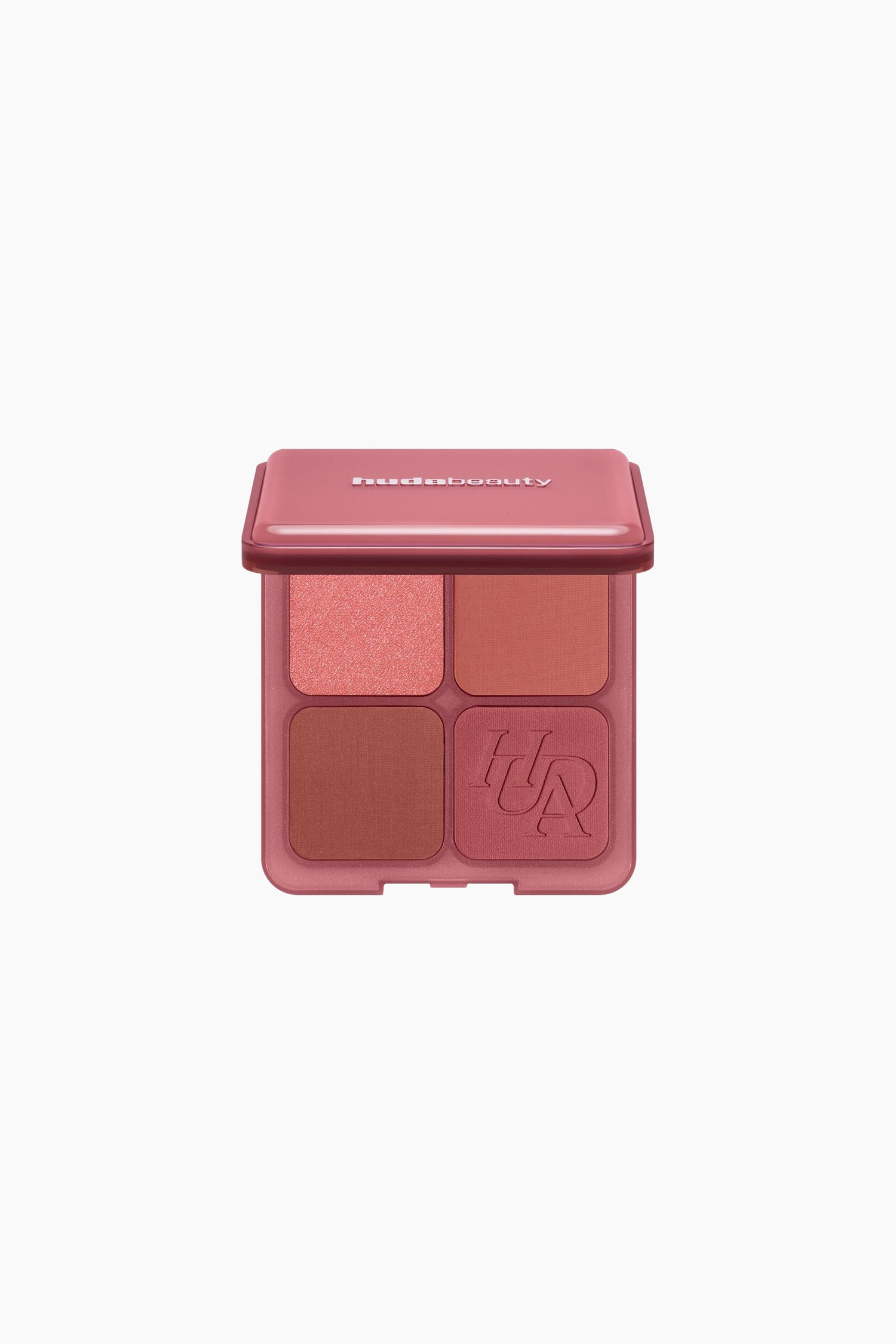 Blush Filter Blurring Blushlighter Palette - Strawberry Latte/Baby Pink/Toasty Peach/Rose Berry