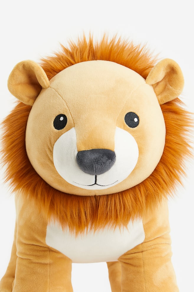Large soft toy - Beige/Lion - 5