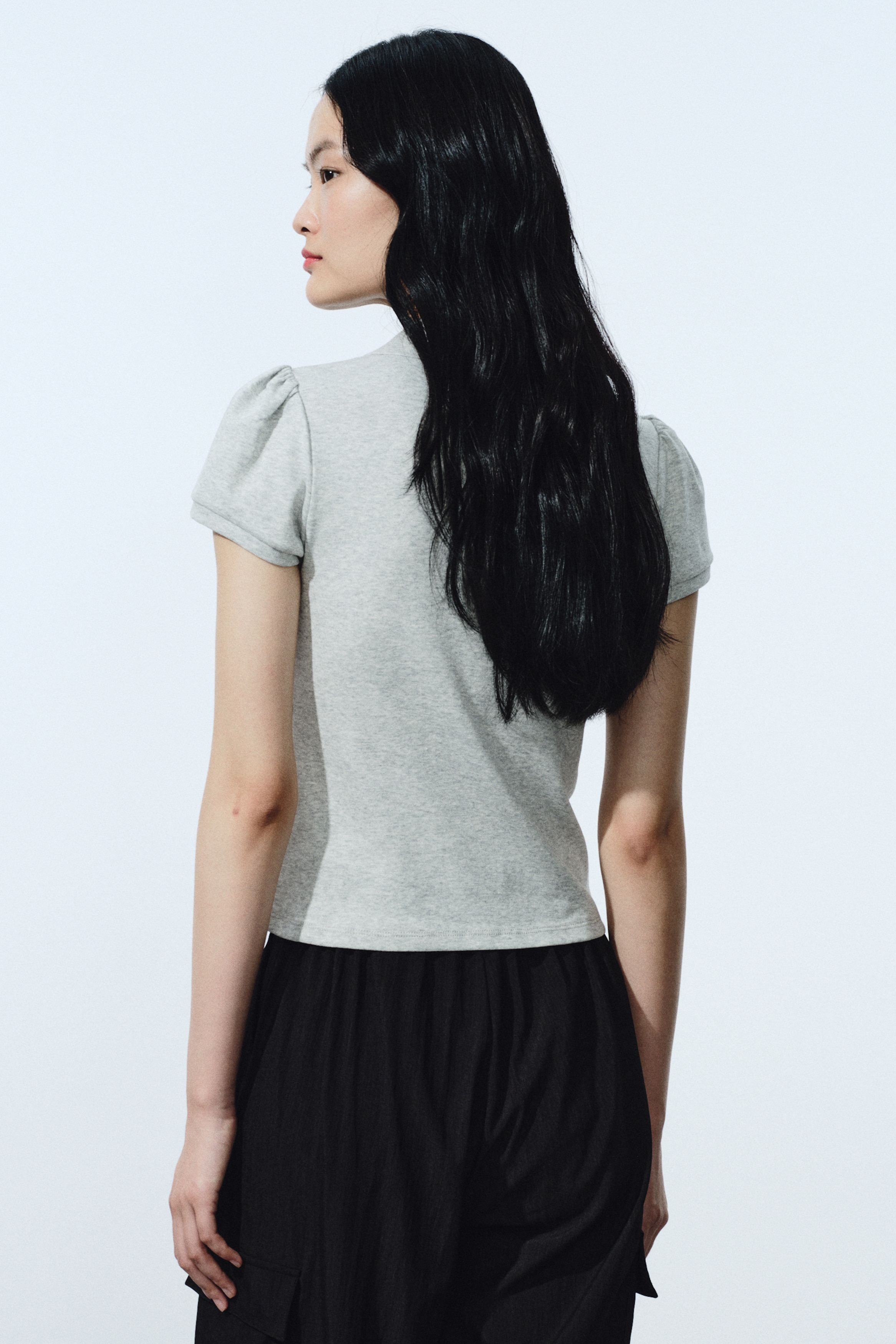 パフスリーブトップス | T シャツ・ニット 他 | H&M JP