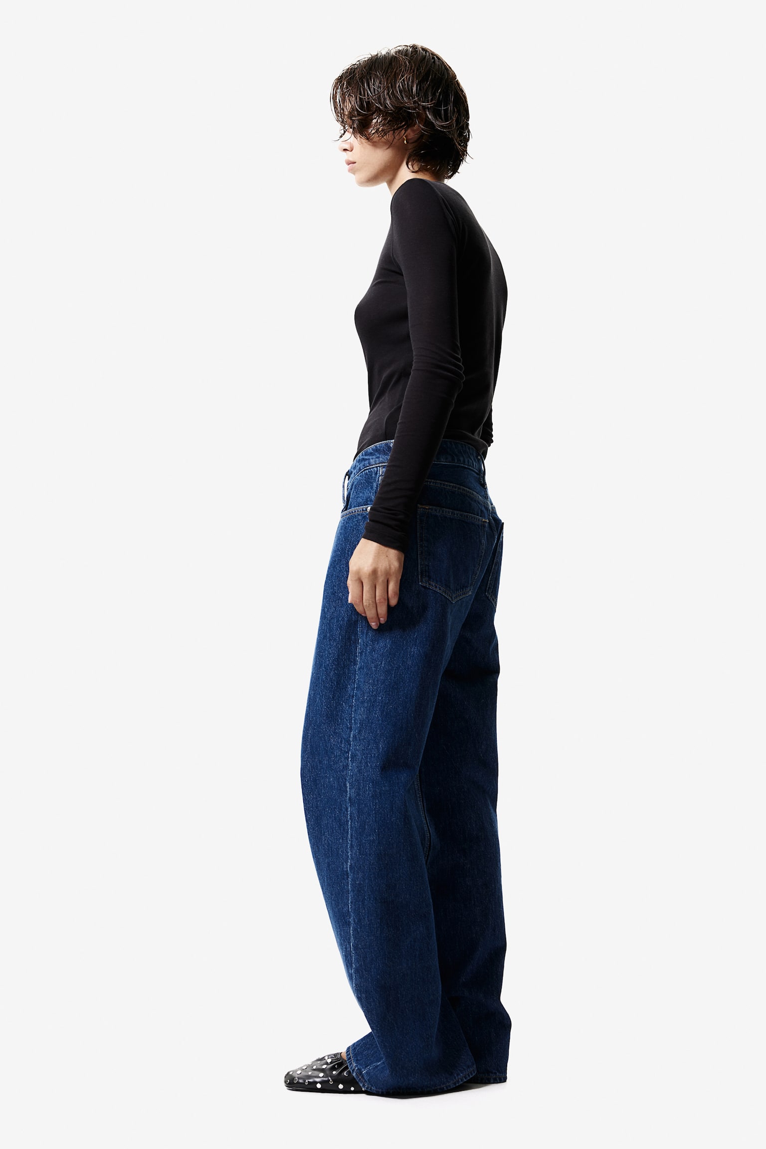 Baggy Wide Low Jeans - Denim blue/Dark denim blue/Beige/White/Light denim blue/Black/Dark grey/Dark denim blue/Light denim blue/Light denim blue/Light denim blue - 8