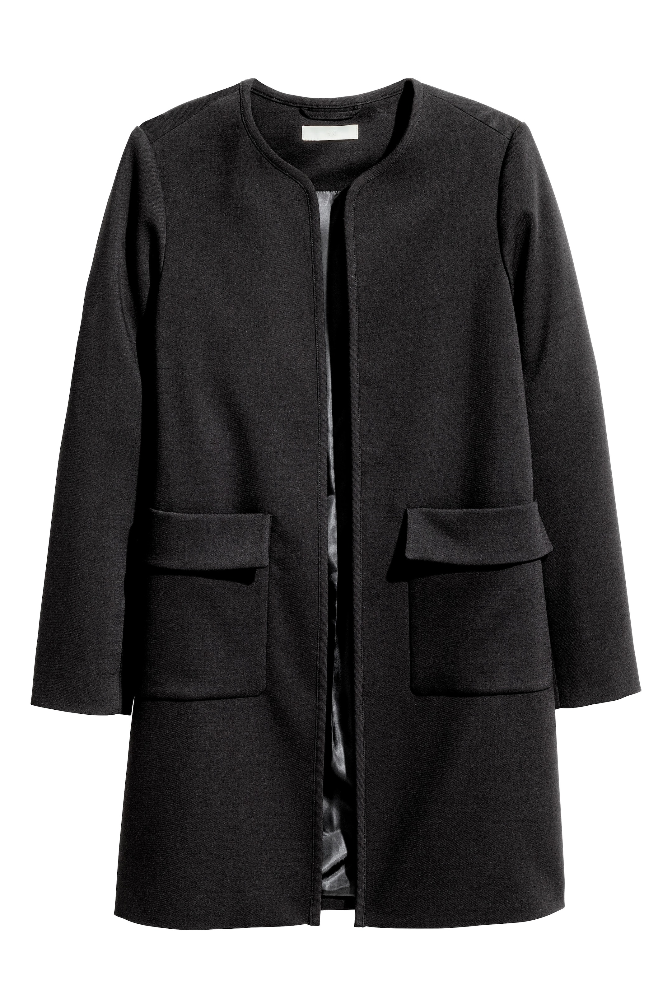View larger image: Short coat - Black - Ladies | H&M GB 1