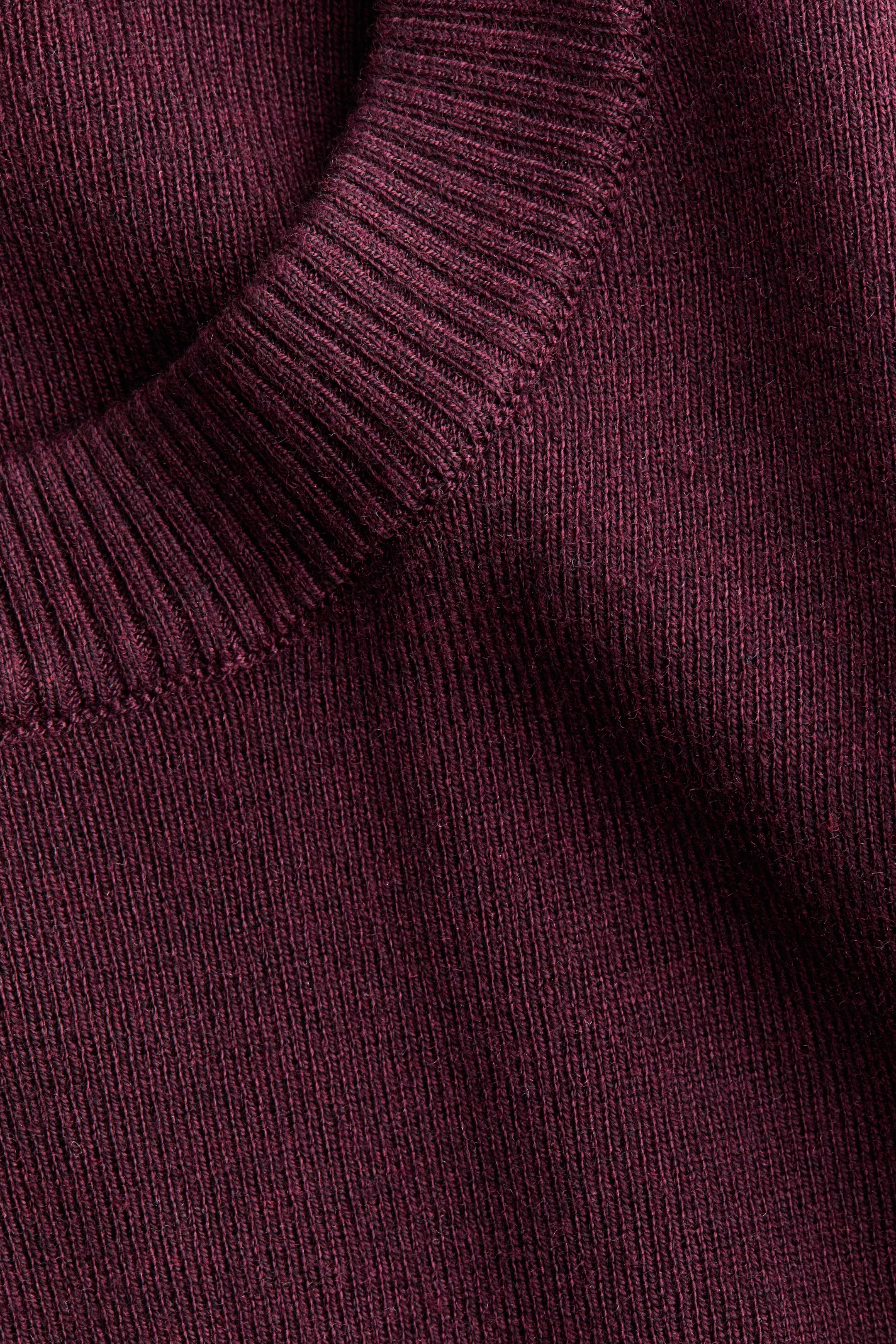 Oversized Fine-Knit Sweater