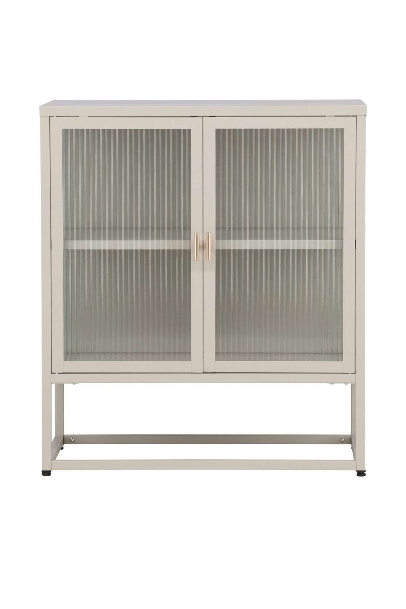 Garis Cabinet - Staal, Beige - 1