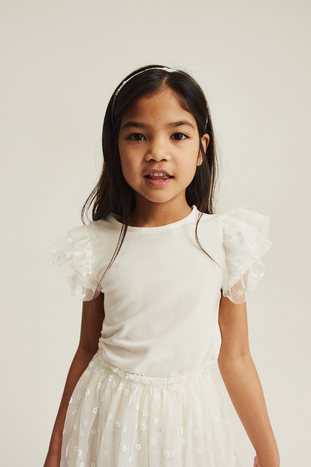 2-piece-top-and-tulle-skirt-set-white-floral-kids-h-m-us