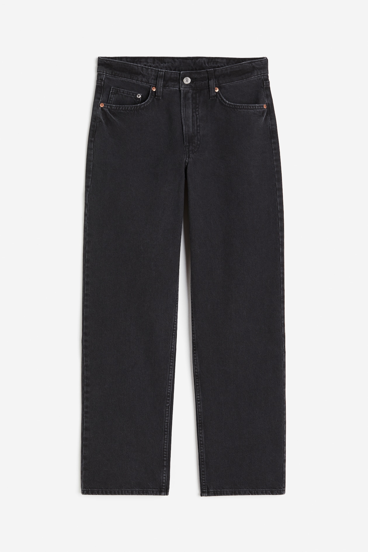 Women s Black Baggy Low Jeans H M GB women-s-black-baggy-low-jeans-h-m-gb