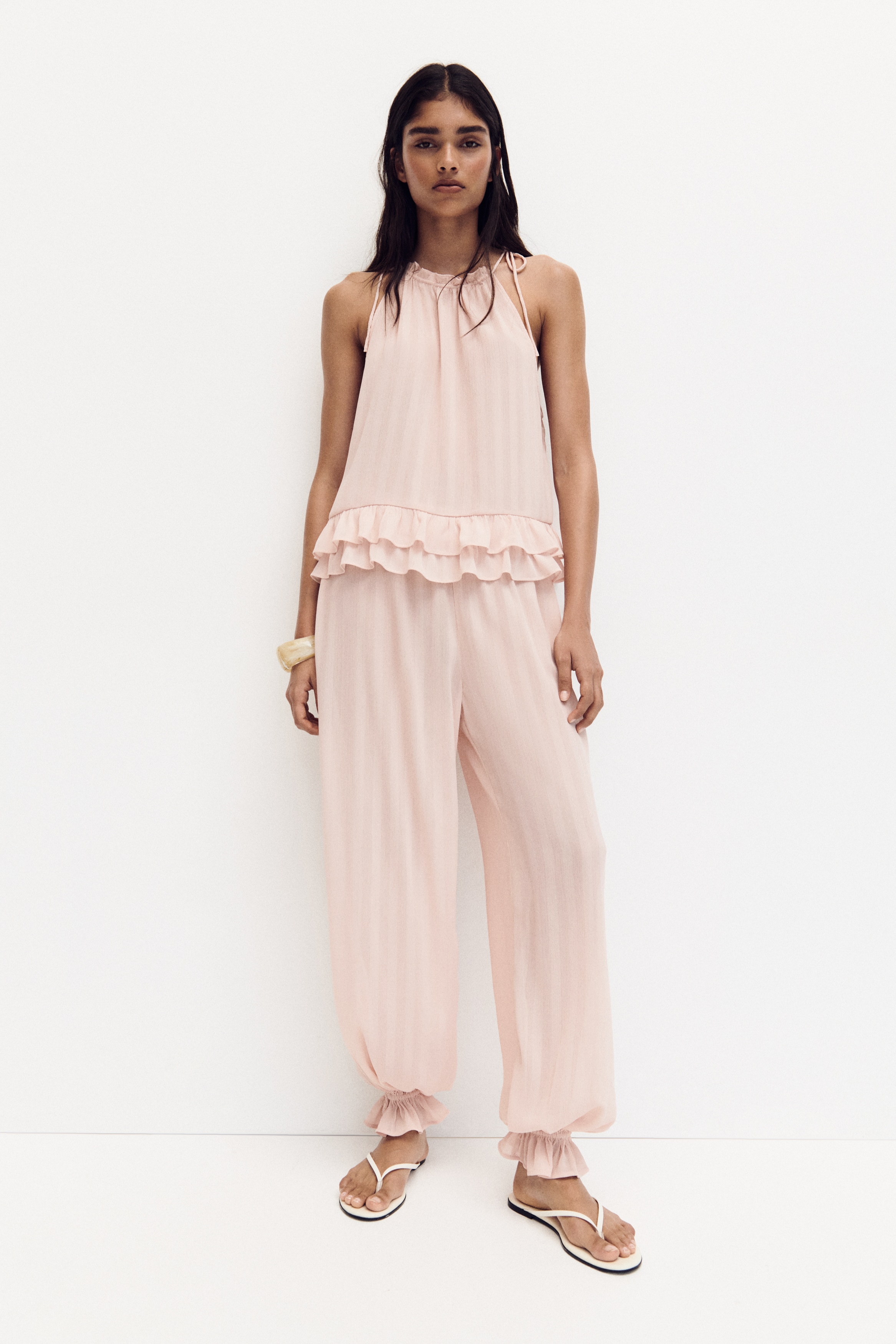 Crinkled Balloon-Leg Pants from H&M - $24.99