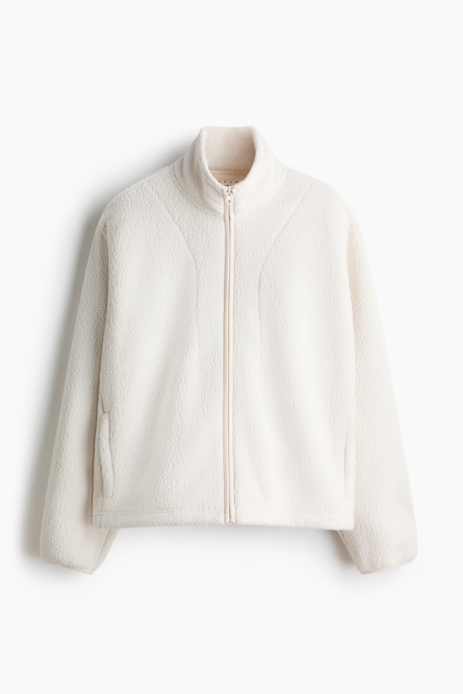 Teddy sports jacket - Ivory/Black