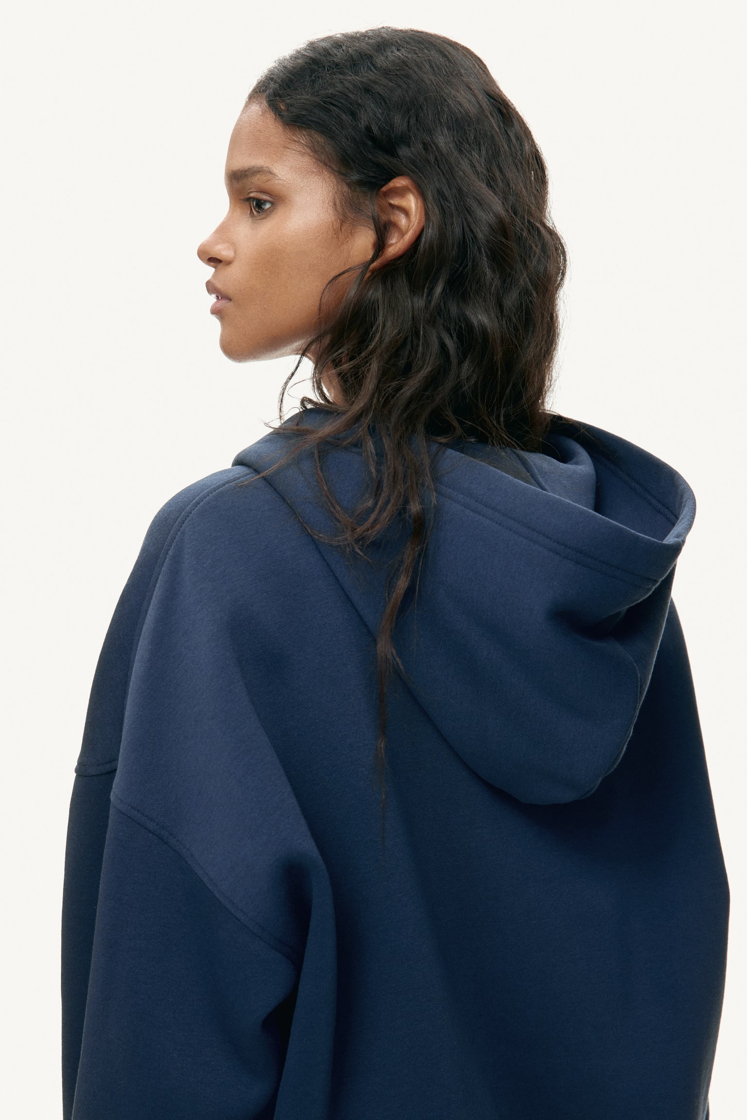Zip-through hoodie - Navy blue/Dark red/Light grey marl/Black/Dark mole/Light blue/Grey marl - 6