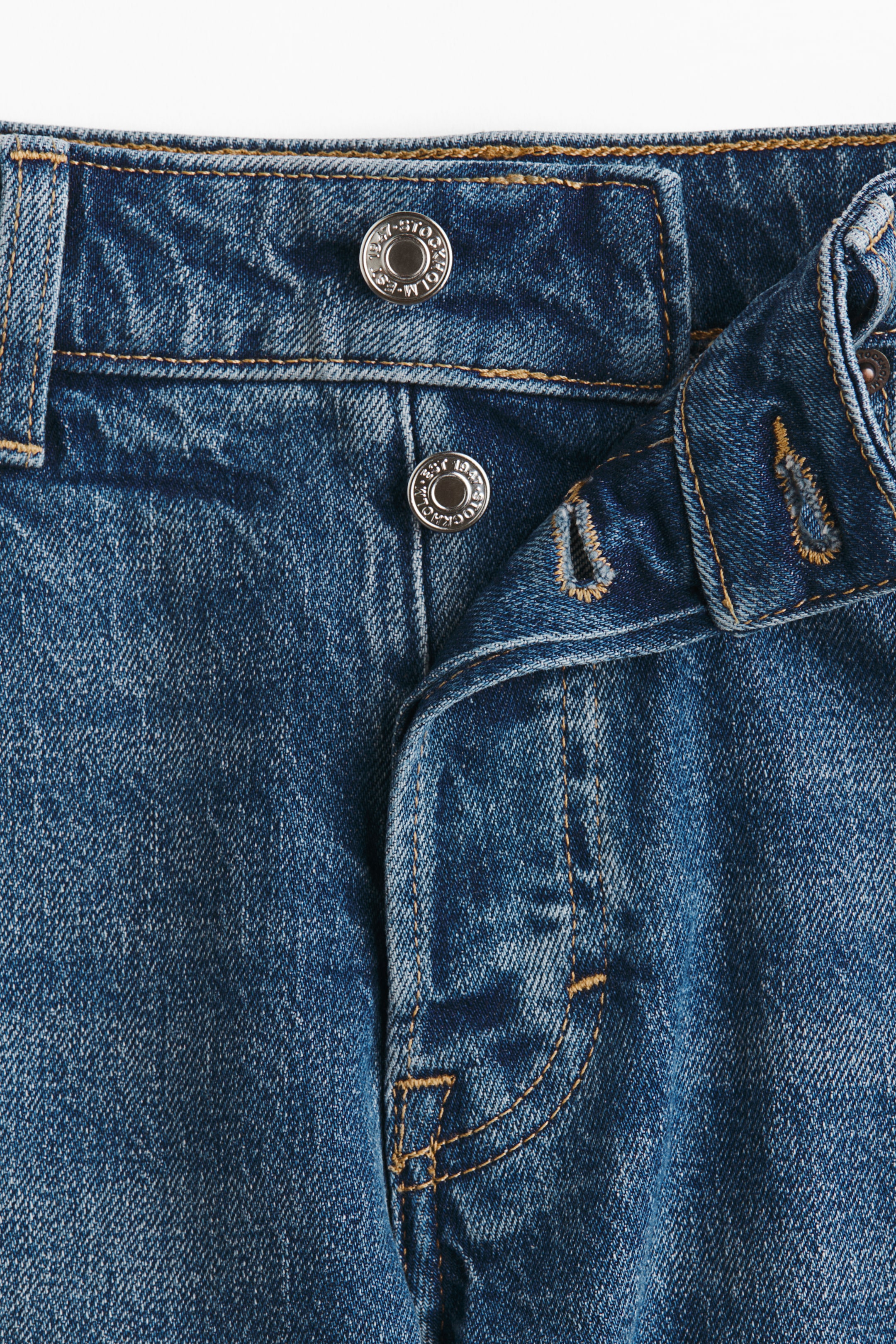 Straight Regular Waist Jeans