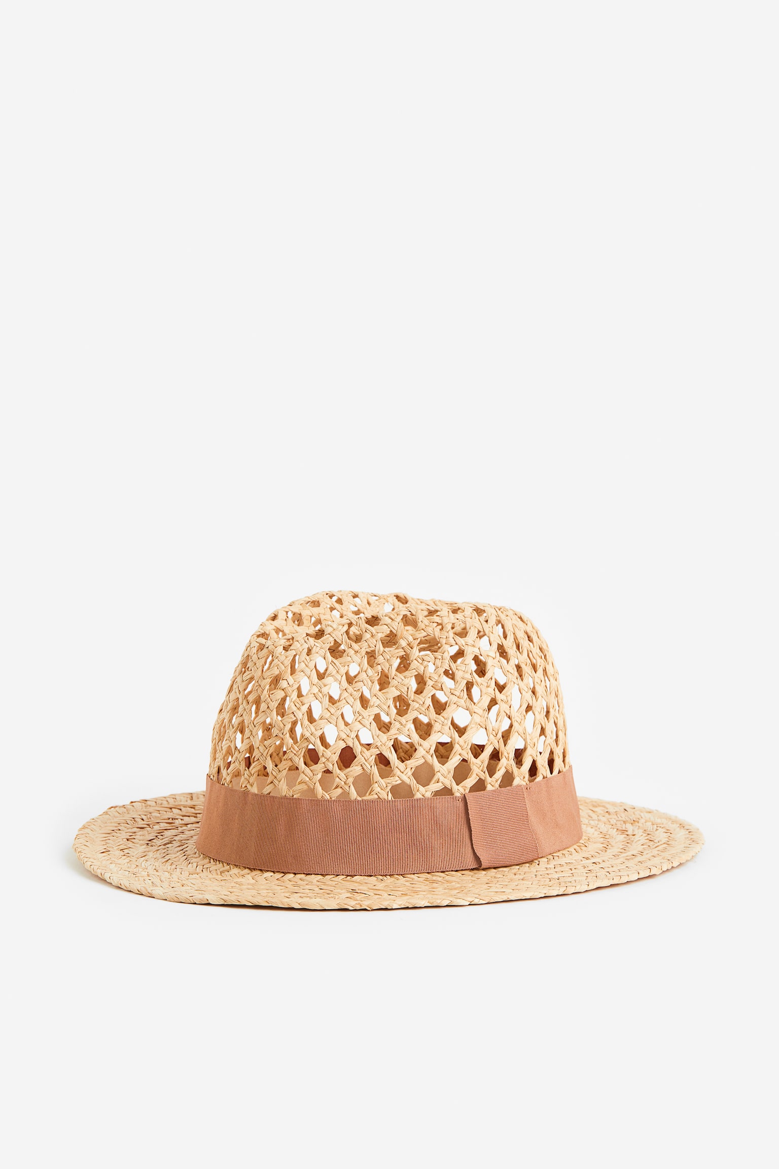 Straw Hat - Beige - 1