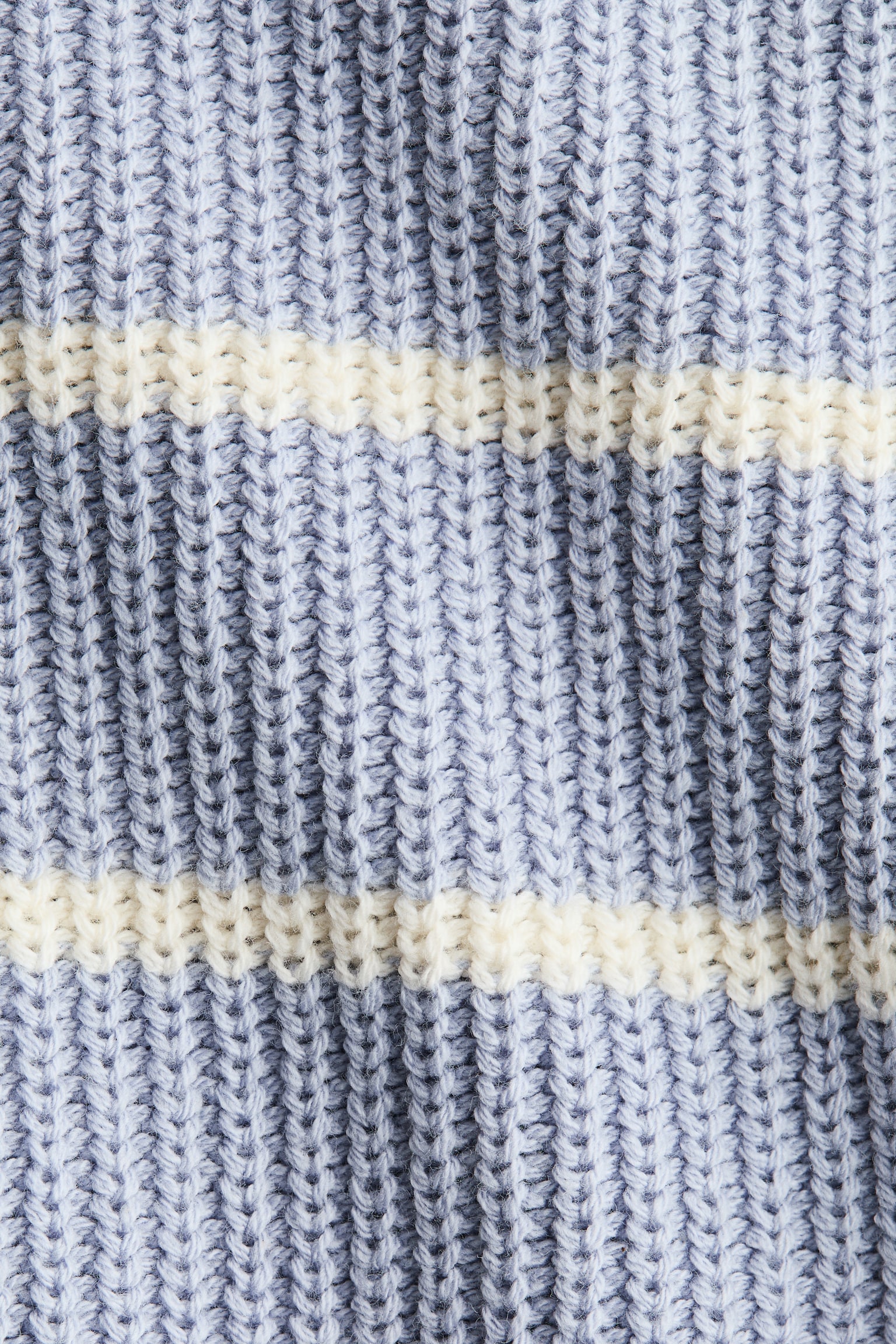 Cotton-Blend Sweater - Light blue/striped/Light beige/striped/Pink/striped/Dusty purple - 2