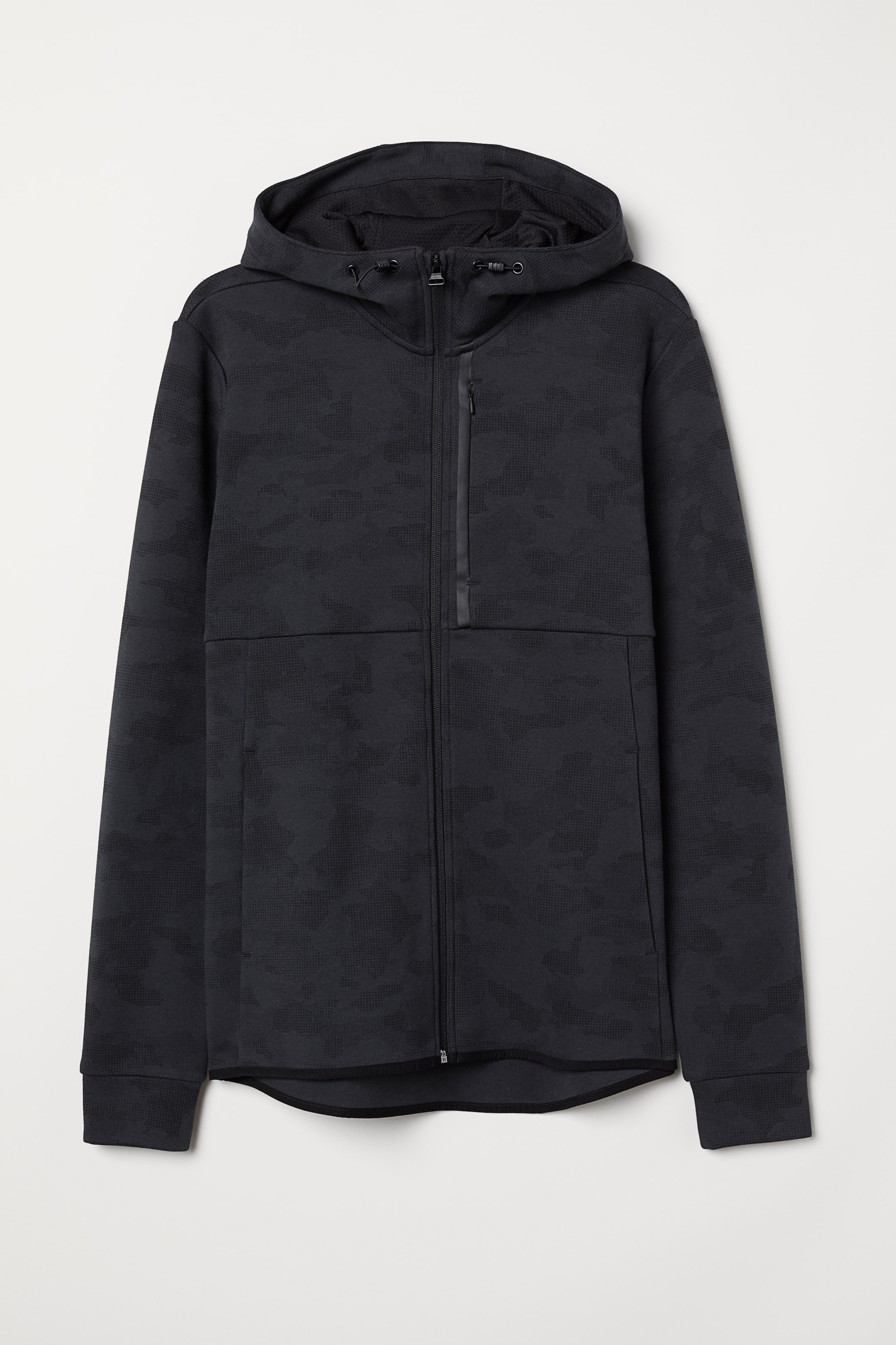 Grotere afbeelding bekijken: Sportief capuchonvest - Donkergrijs - HEREN | H&M NL 1