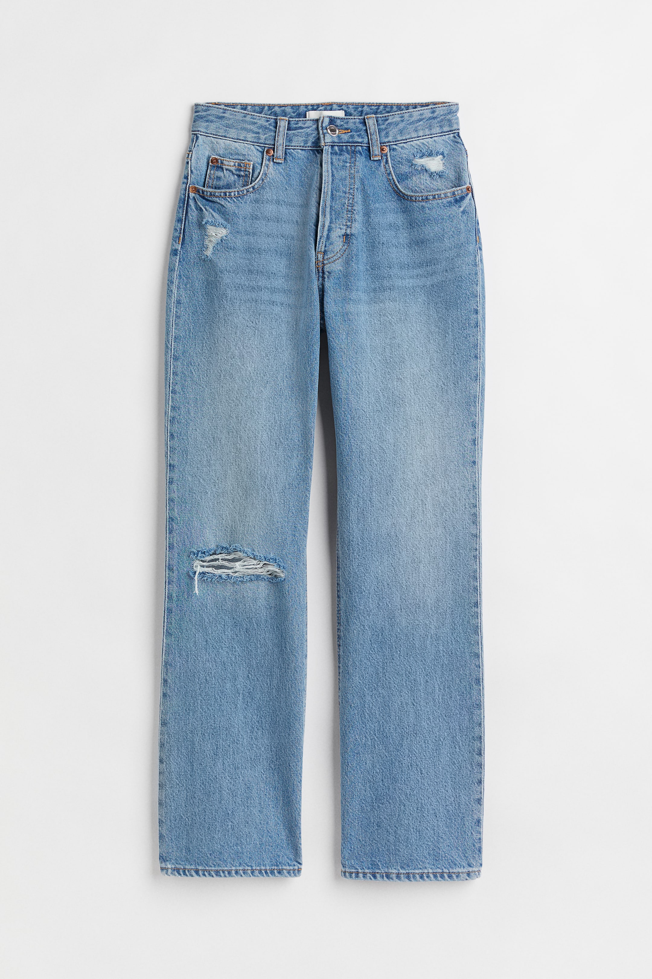 Flared High Ankle Jeans