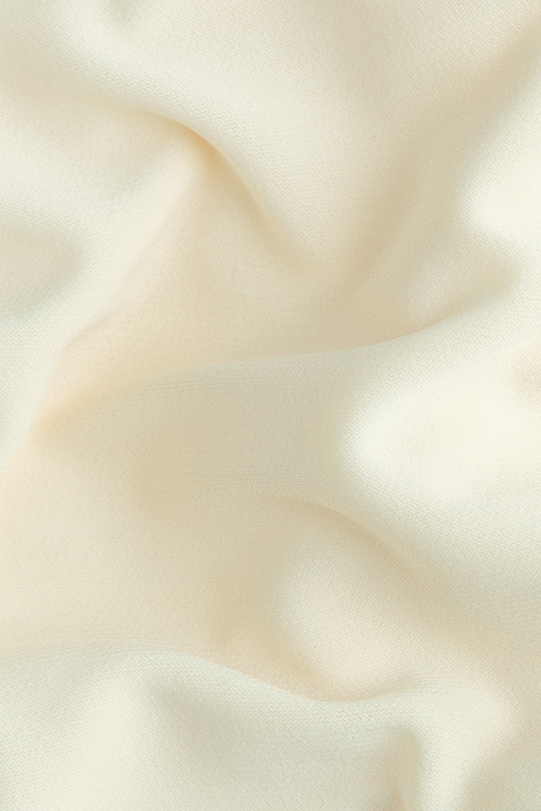 View larger image: Draped Jersey Sleeveless Top - Cream - Ladies | H&M US 5