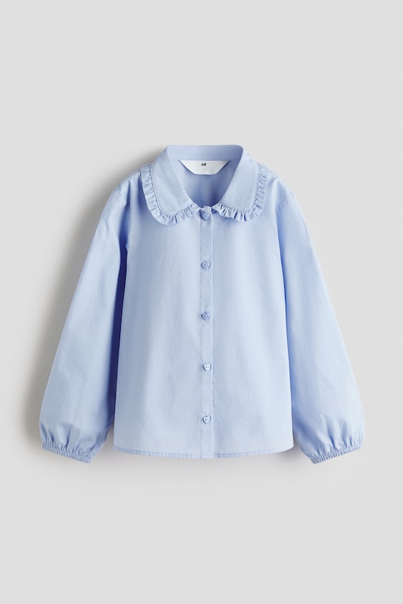 Детские блузки H&M Cotton Blouse with Collar