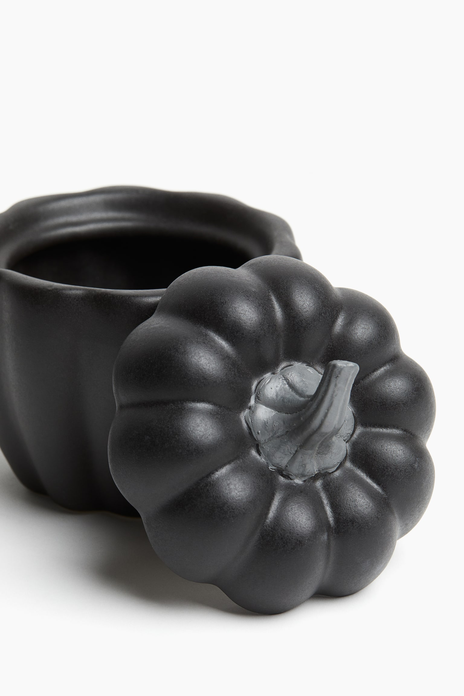 Stoneware box - Black - 4