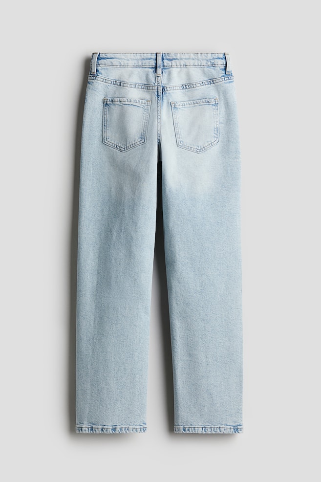 Straight Leg Jeans - Bleu denim clair/Bleu denim foncé - 6