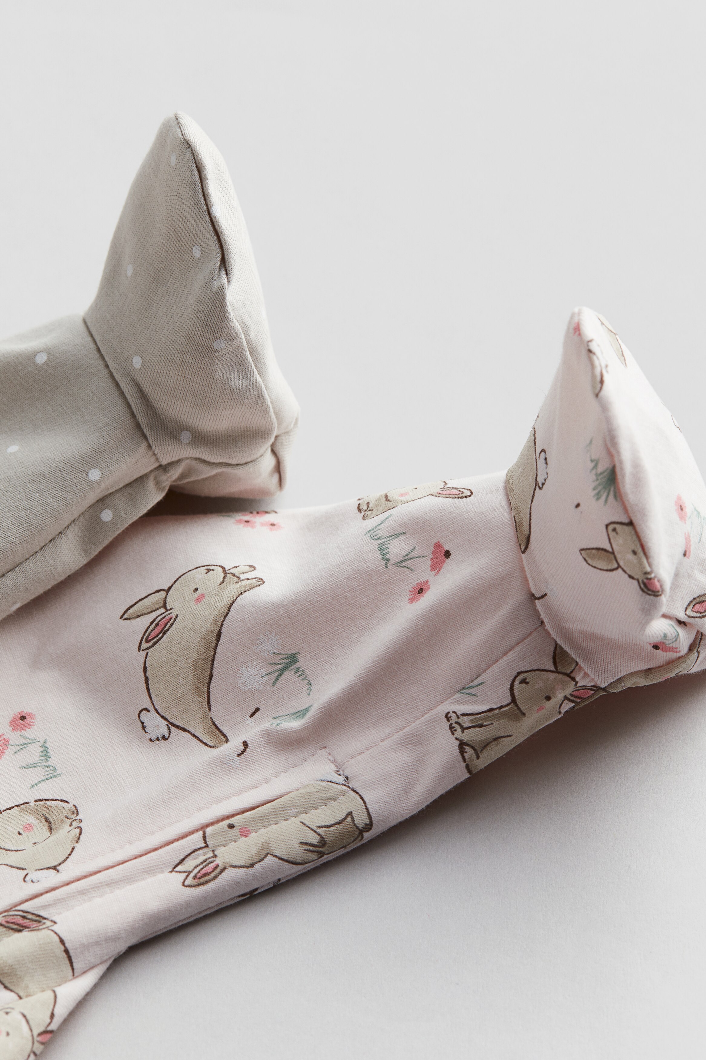 BabyPrem Frühchen-Schlafanzüge – 2 Stück, Rosa, Baumwolle, Größe 26-30 (ca. 0,7 Kg Babygewicht)