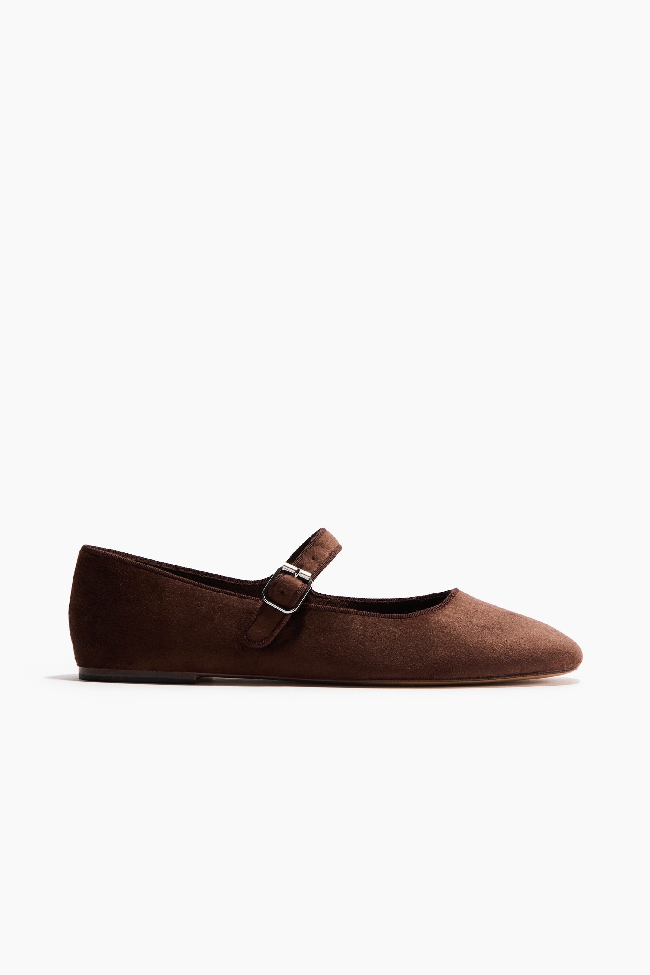 Ver imagen más grande: Mary Jane ballet flats - Marrón oscuro - MUJER | H&M ES 2