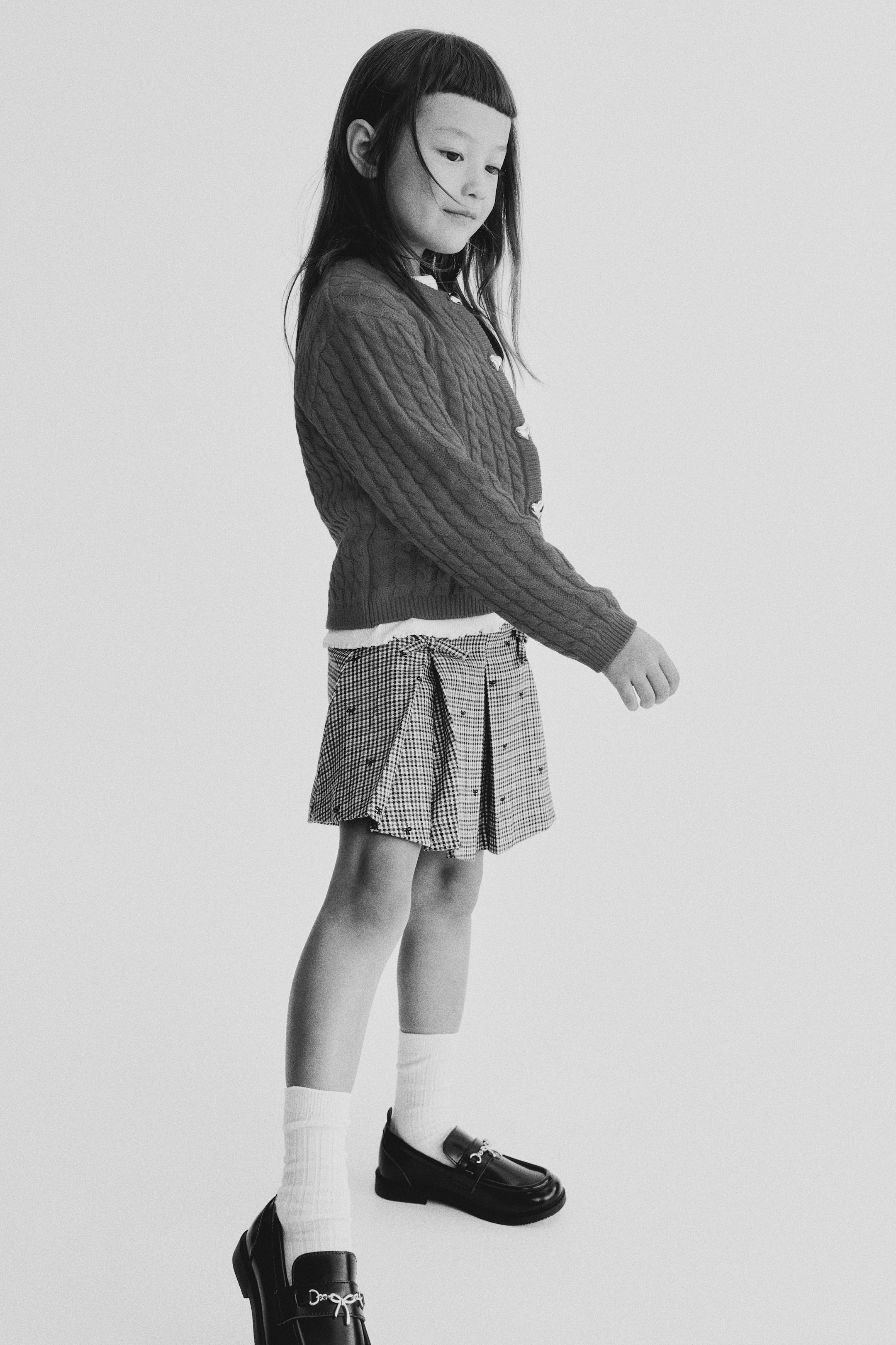 Gilet en tricot torsadé