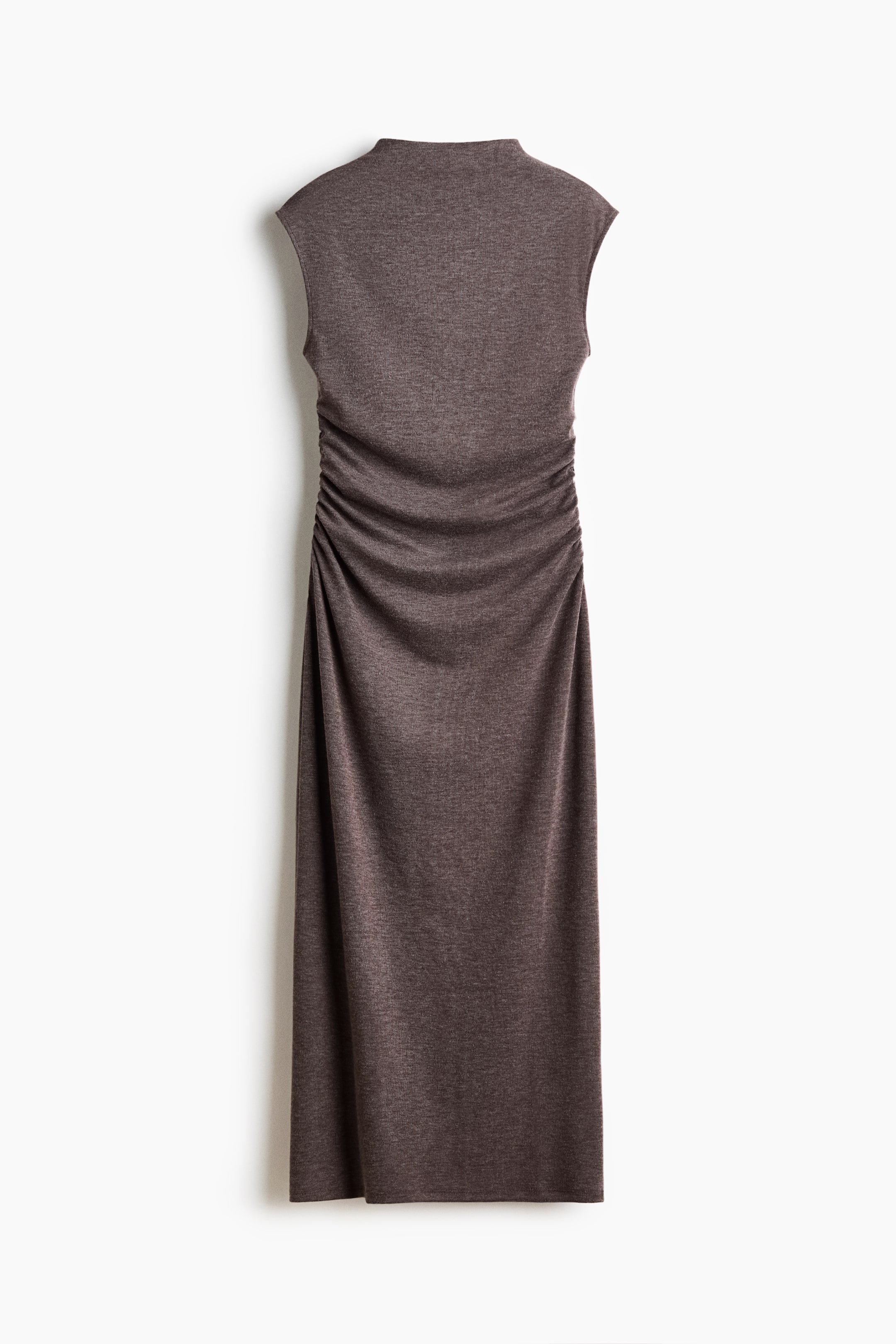 Sleeveless Mock Turtleneck Dress