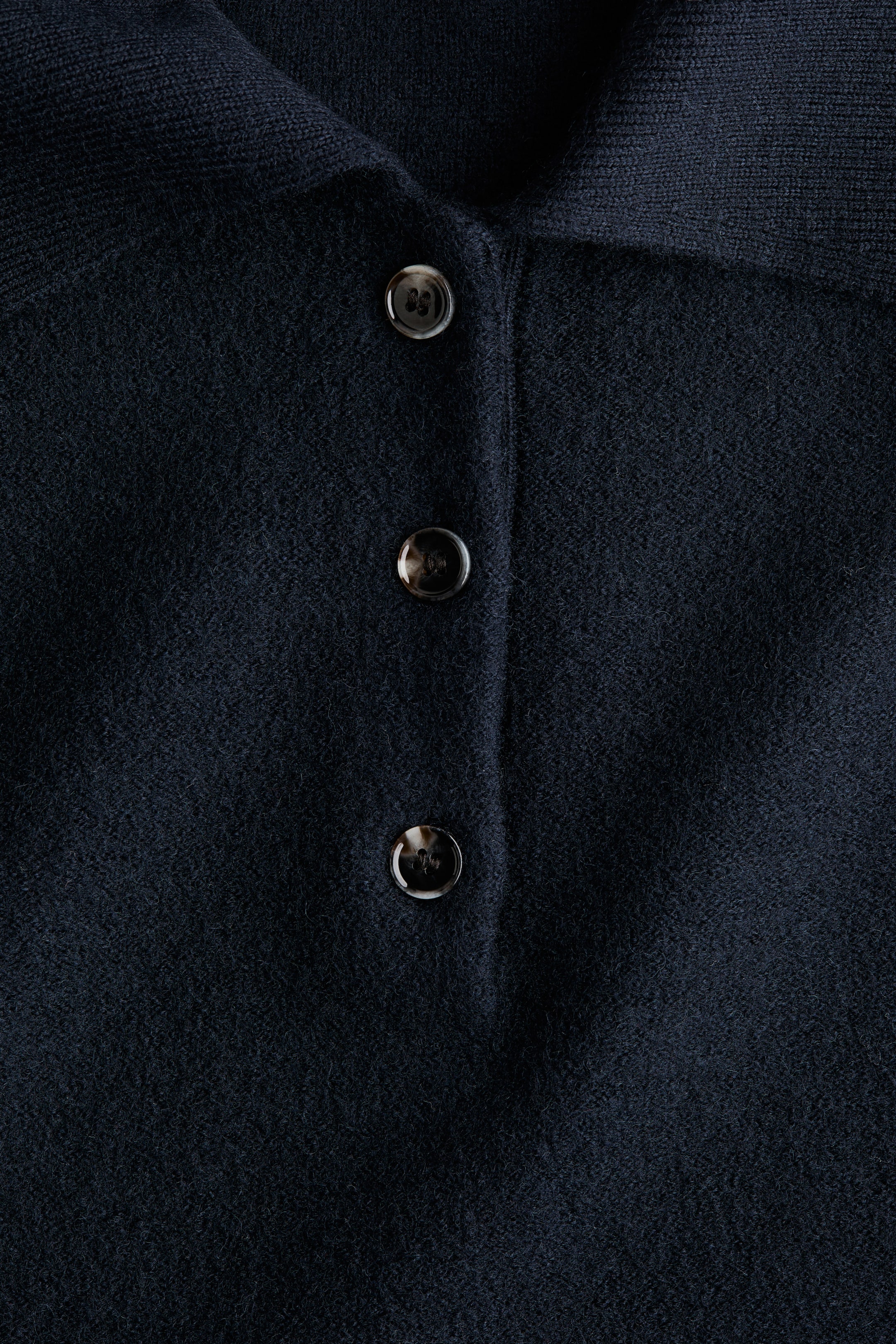 Wool Polo Sweater
