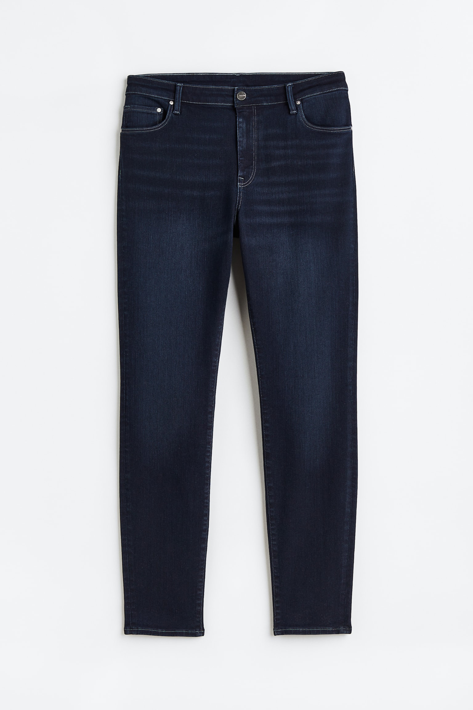 H&M+ Shaping Regular Jeans - Dark denim blue/Denim blue - 1