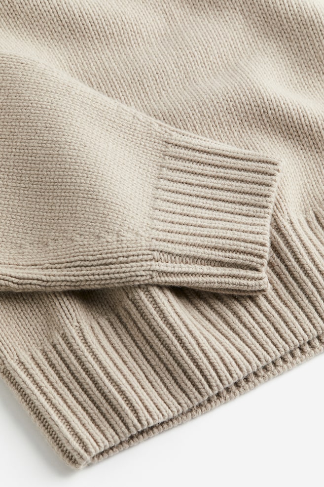 Oversized cashmere-blend jumper - 6