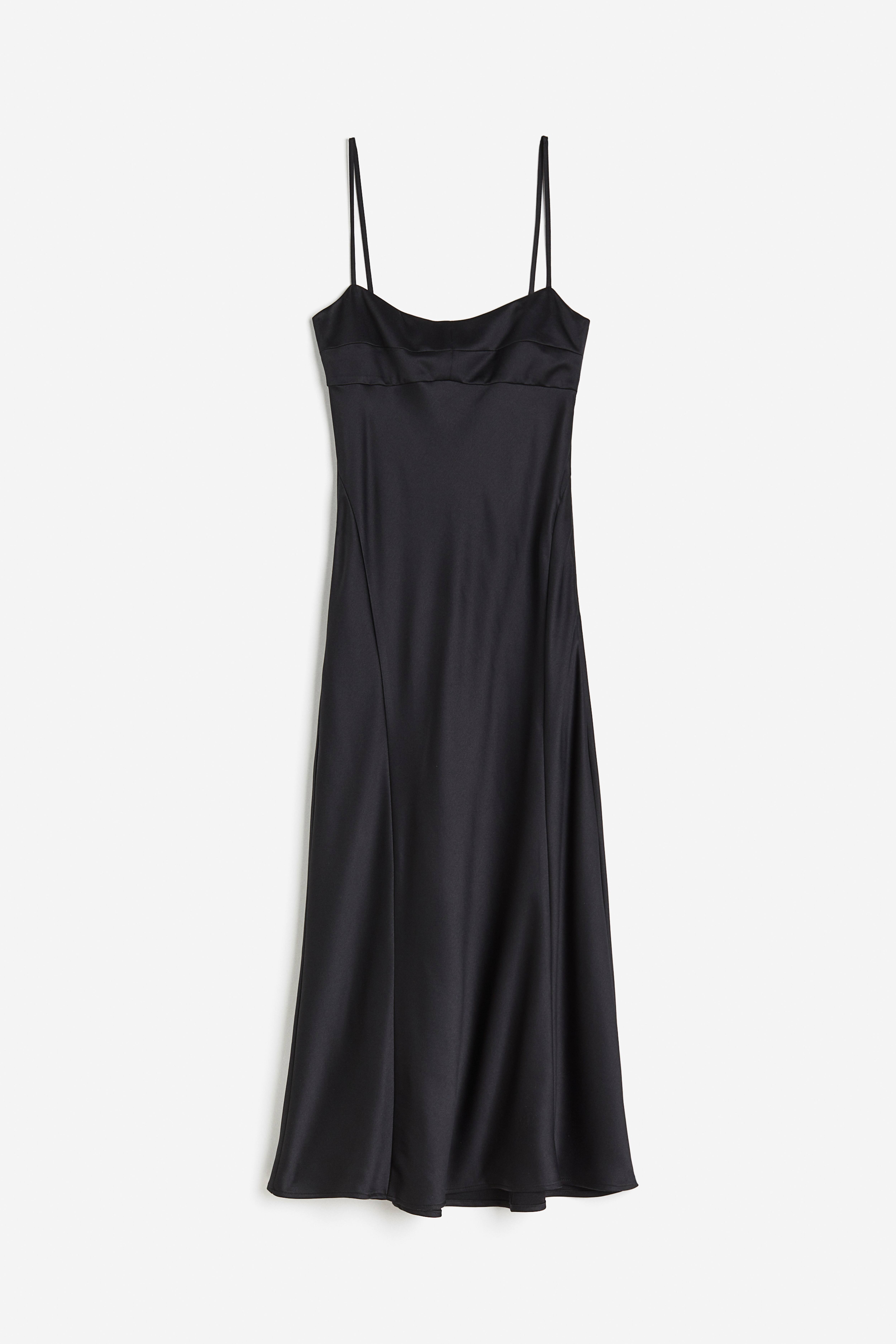 H&m silk dress best sale