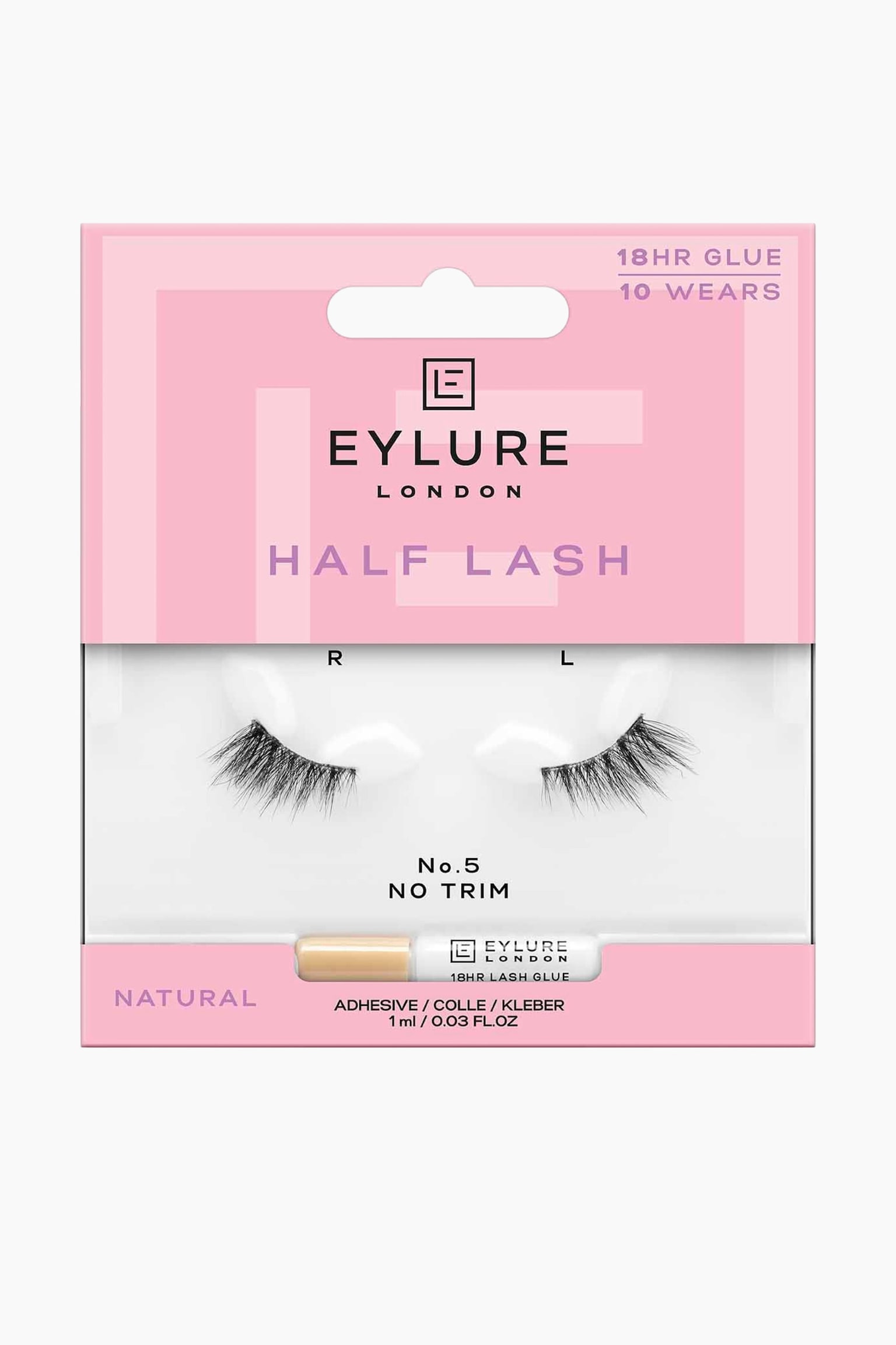 Half Lash No. 5 - Natural