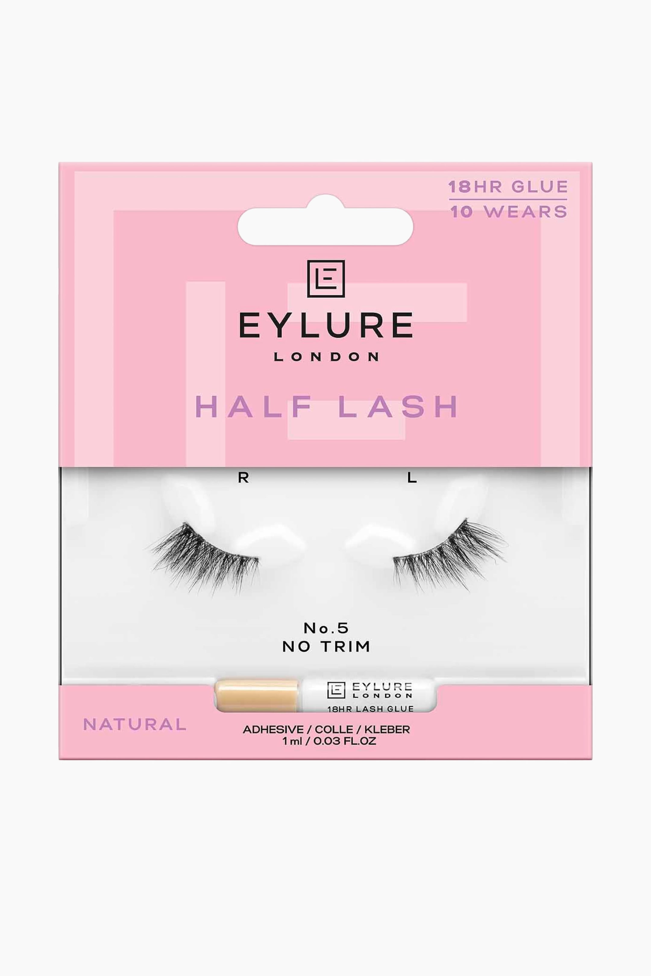 Visa större bild: Half Lash No. 5 - Natural - Eylure - Beauty all | H&M SE 1