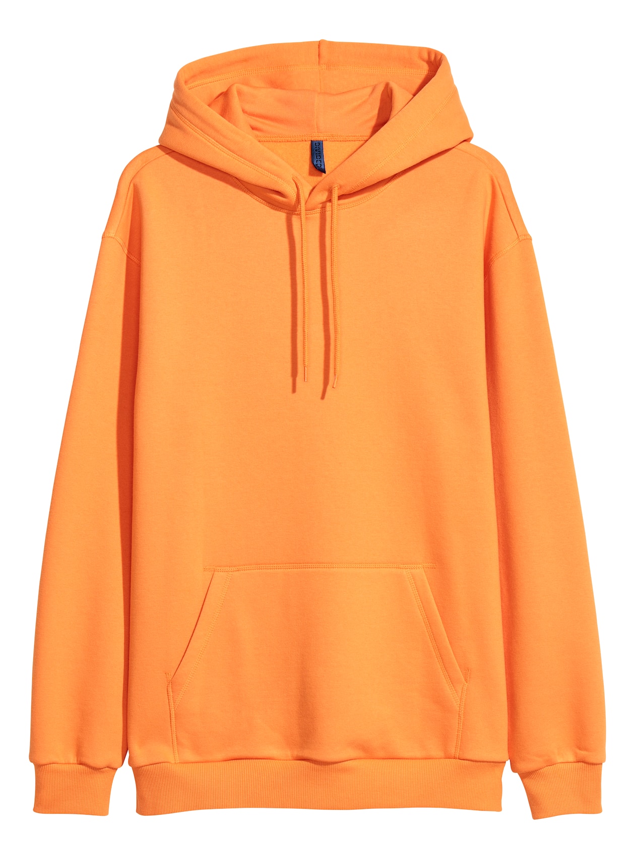 Hoodie - Long sleeve - Orange - Men | H&M US