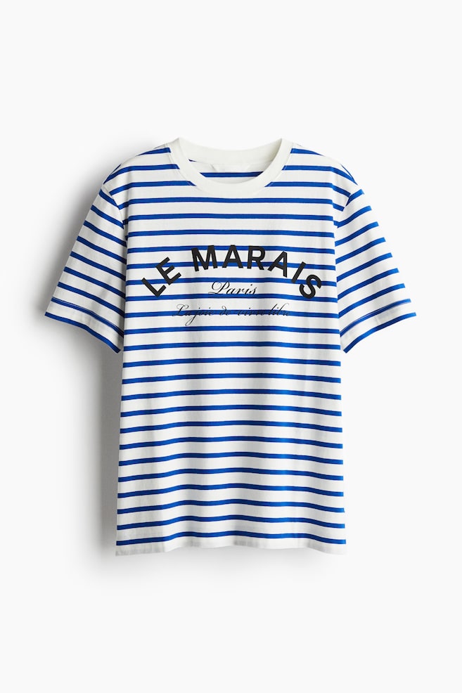 Printed T-shirt - White/Le Marais/Light beige/Coastal Oasis/Red/Amalfi Coast/Dark brown/Atelier/White/Atelier Paris/White/San Sebastián/White/La Poire - 1