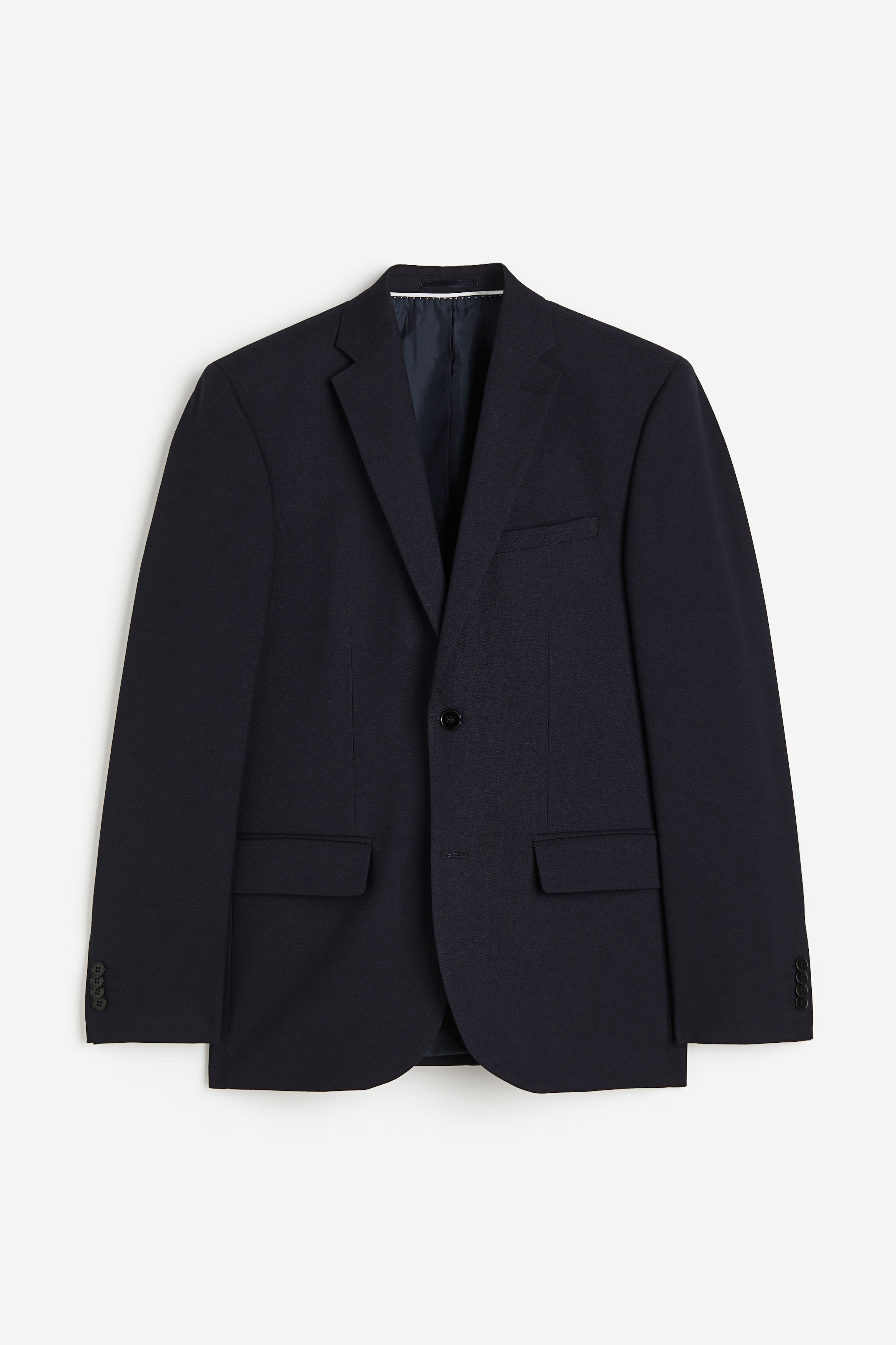 Slim Fit Jacket - Navy blue - Men | H&M US