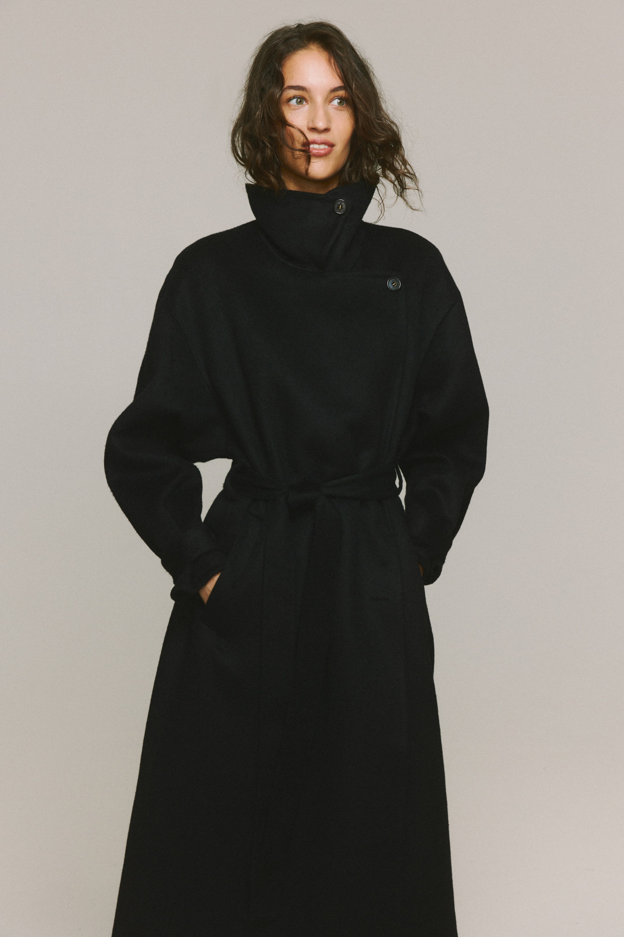 Handmade Wool-Blend Coat